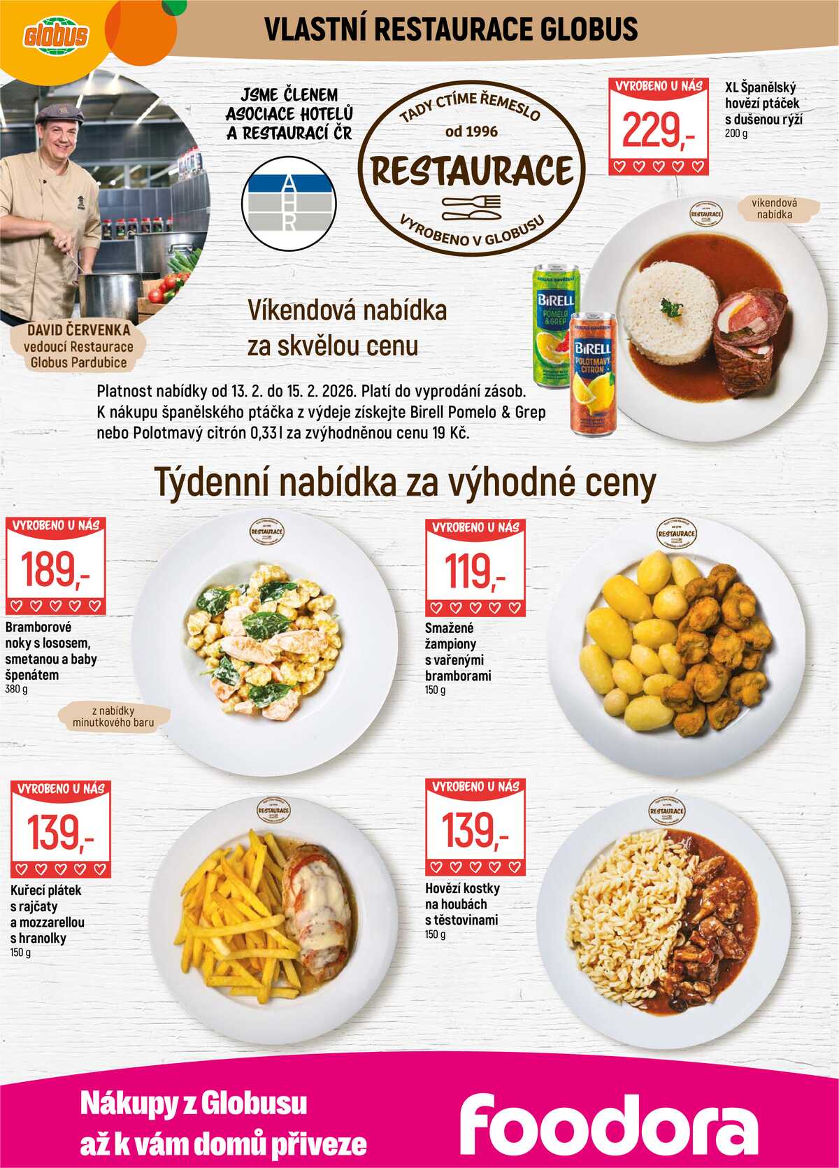 Akční leták Globus 11.2. - 17.2.2026 - Globus Pardubice strana 9