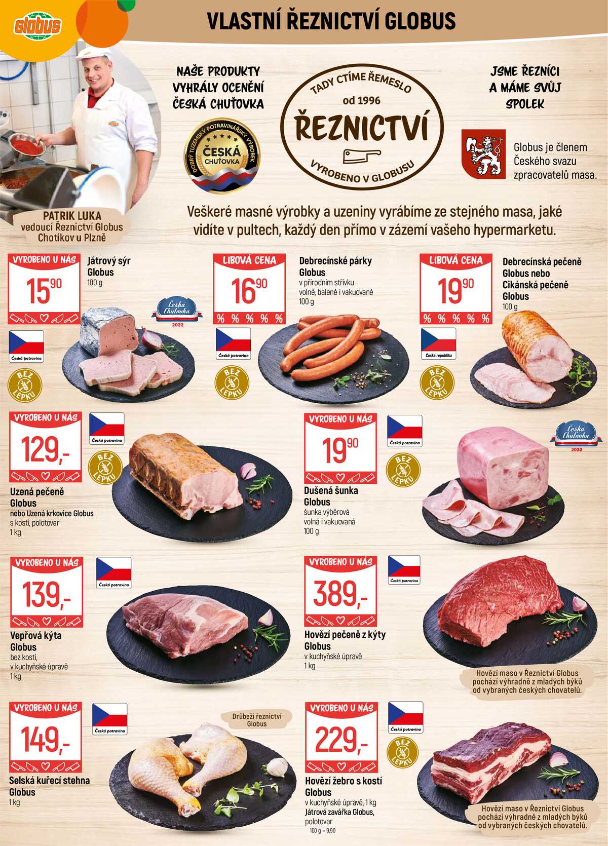 Akční leták Globus 11.2. - 17.2.2026 - Globus Chotíkov u Plzně strana 7