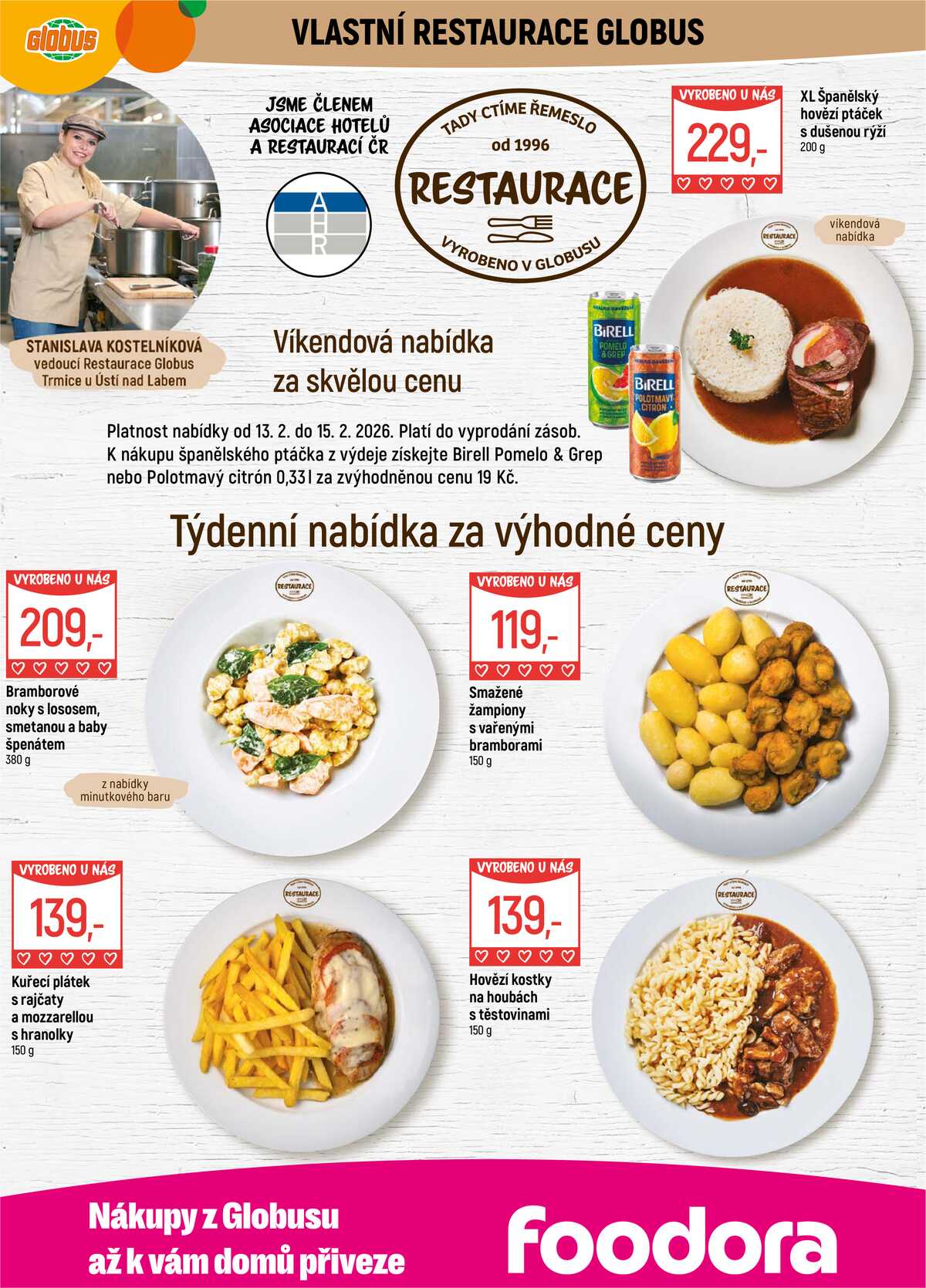 Akční leták Globus 11.2. - 17.2.2026 - Globus Trmice u Ústí nad Labem strana 9