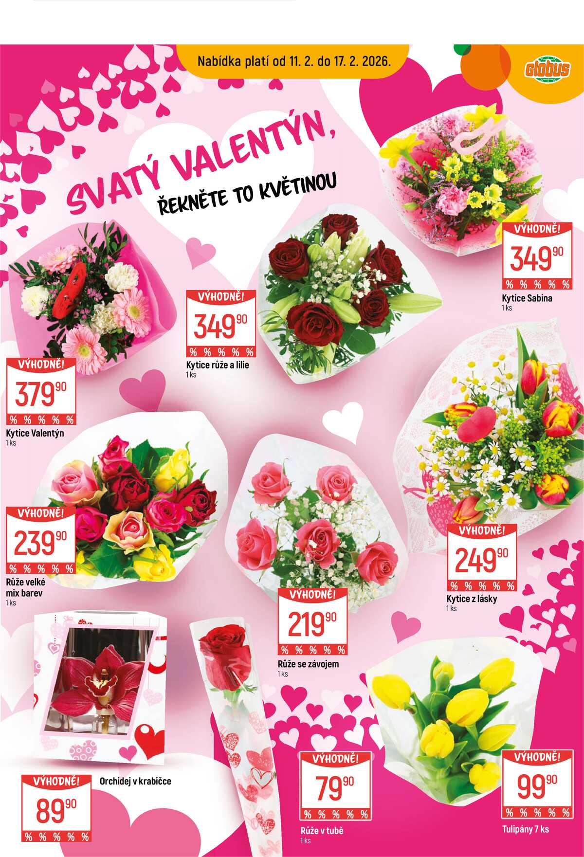 Akční leták Globus 11.2. - 17.2.2026 - Globus Trmice u Ústí nad Labem strana 3