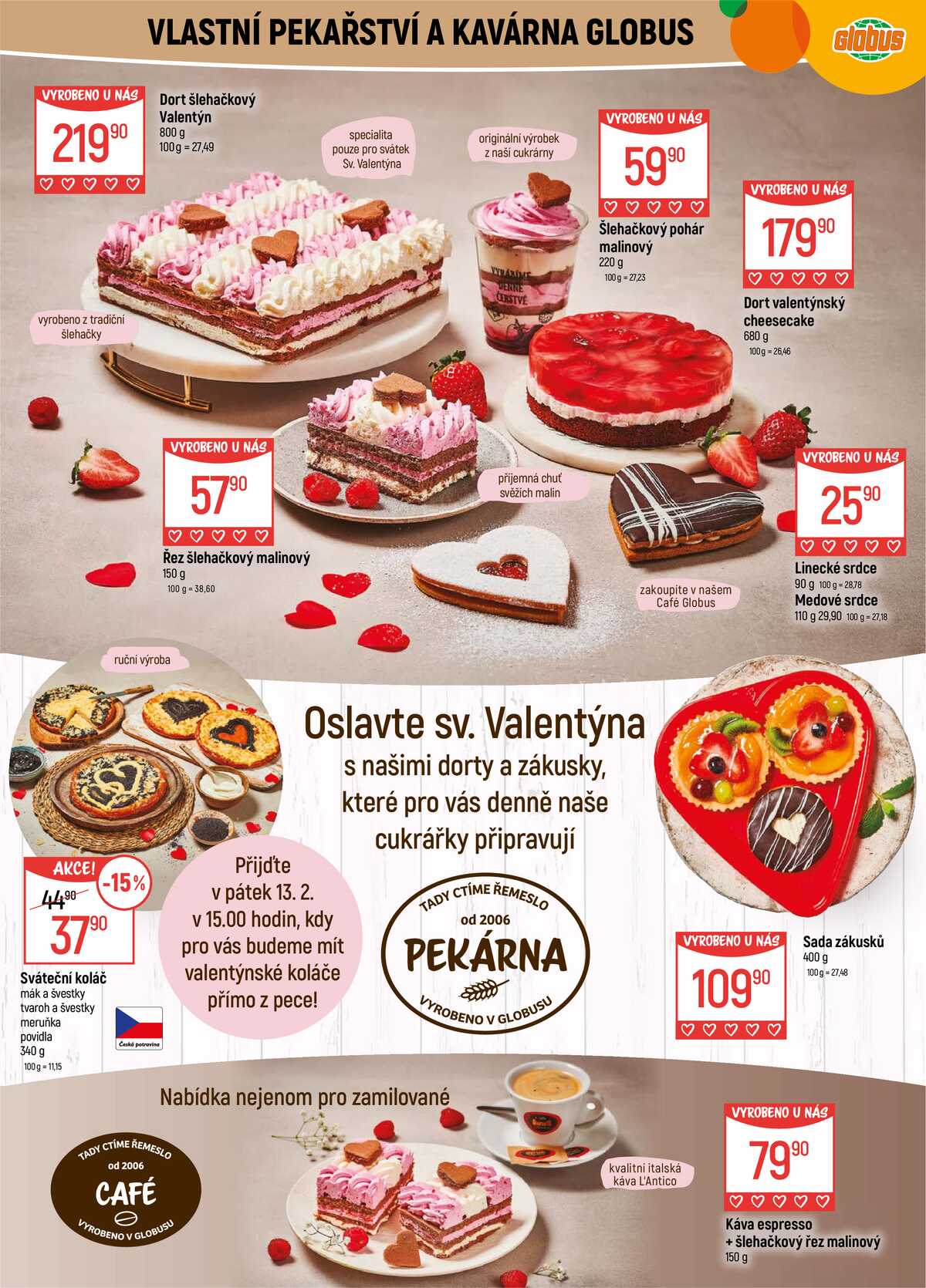 Akční leták Globus 11.2. - 17.2.2026 - Globus Brno Ivanovice strana 8