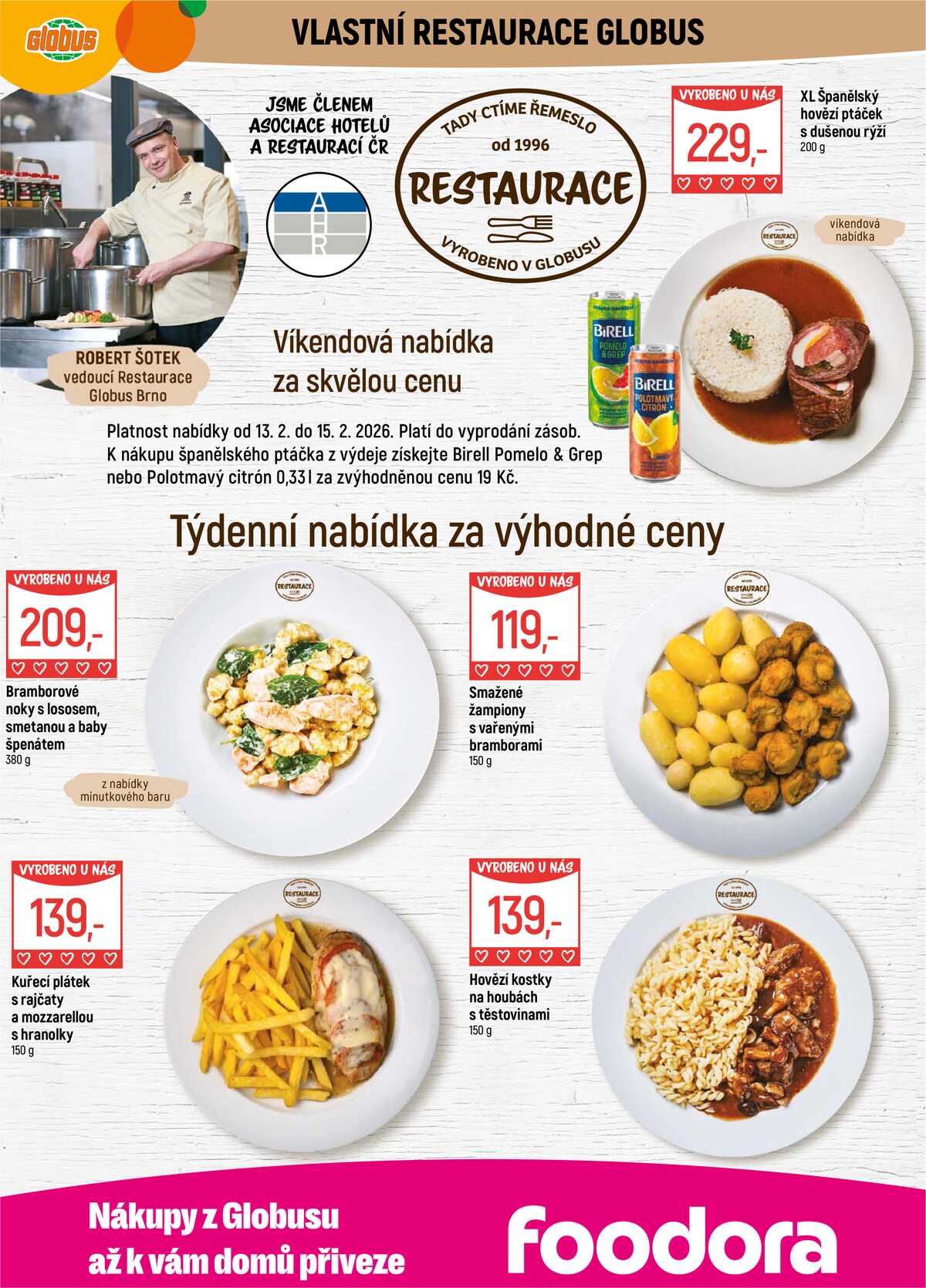 Akční leták Globus 11.2. - 17.2.2026 - Globus Brno Ivanovice strana 9