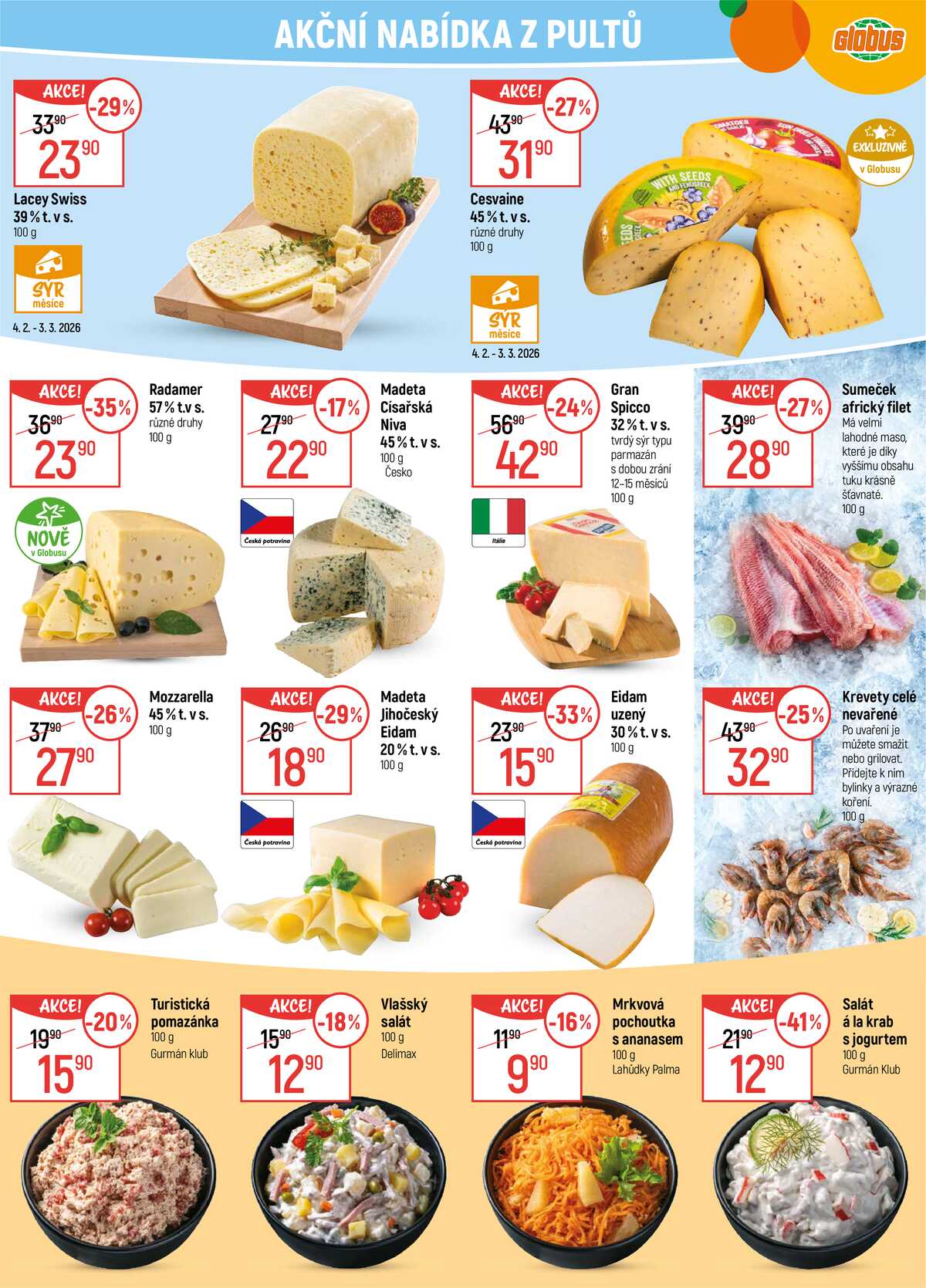 Akční leták Globus 11.2. - 17.2.2026 - Globus Brno Ivanovice strana 10