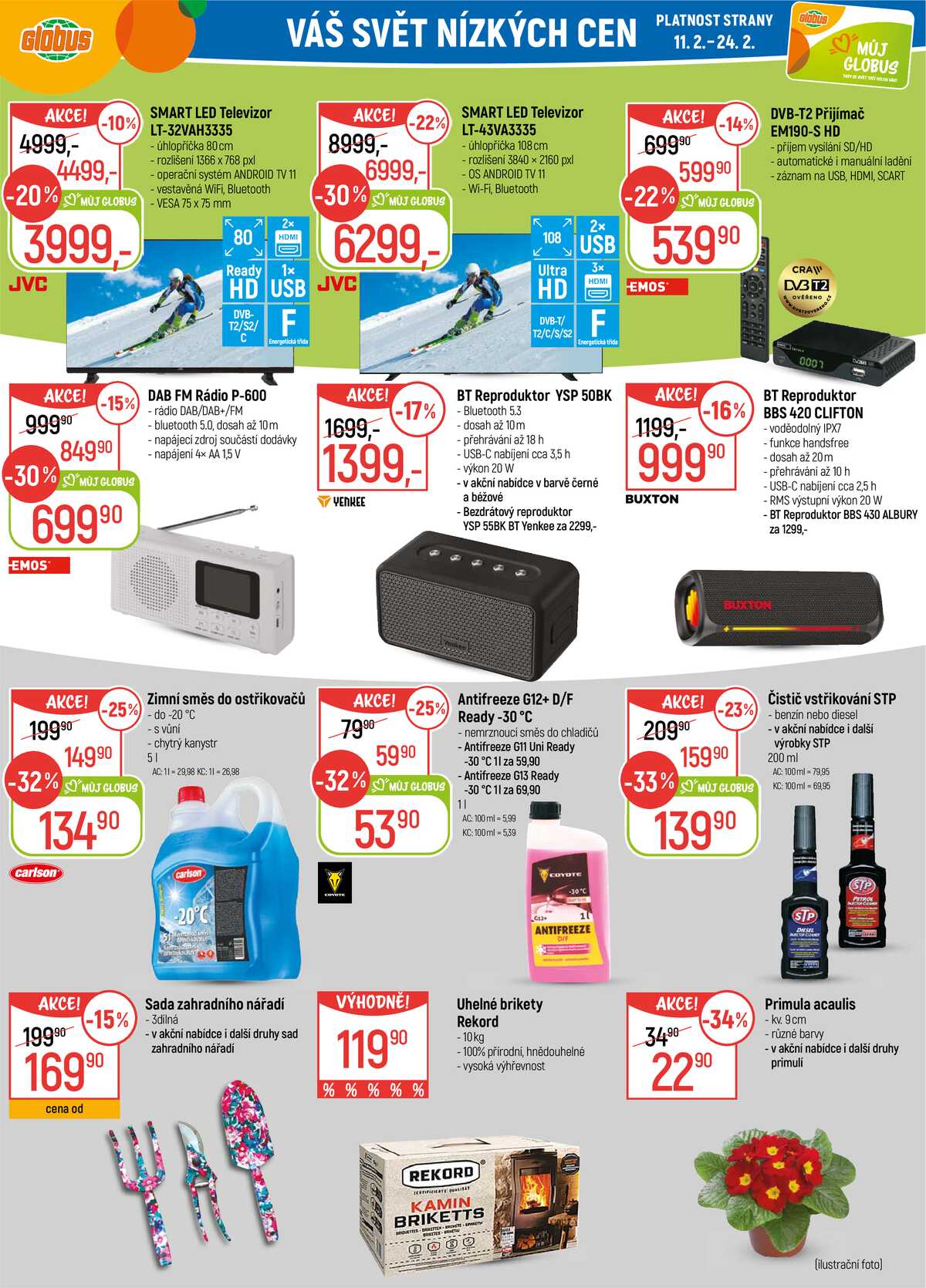 Akční leták Globus 11.2. - 17.2.2026 - Globus Praha - Štěrboholy strana 25
