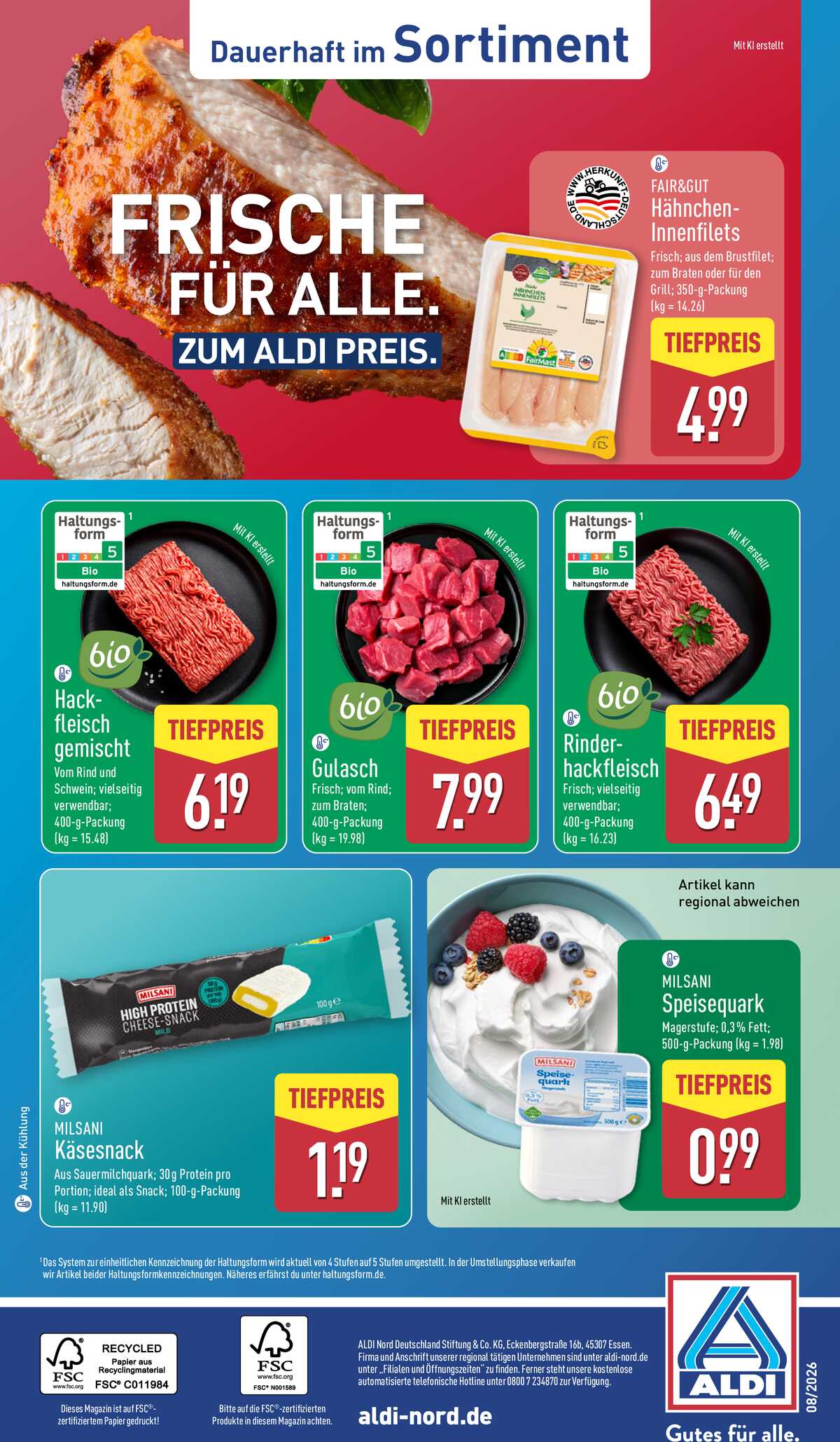 Leták ALDI Německo 16.2.-22.2.2026 strana 4