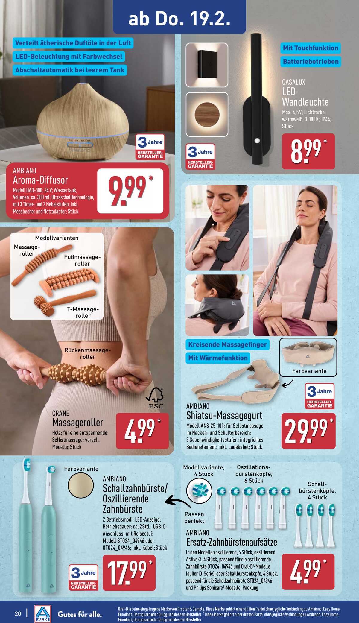 Leták ALDI Německo 16.2.-22.2.2026 strana 25