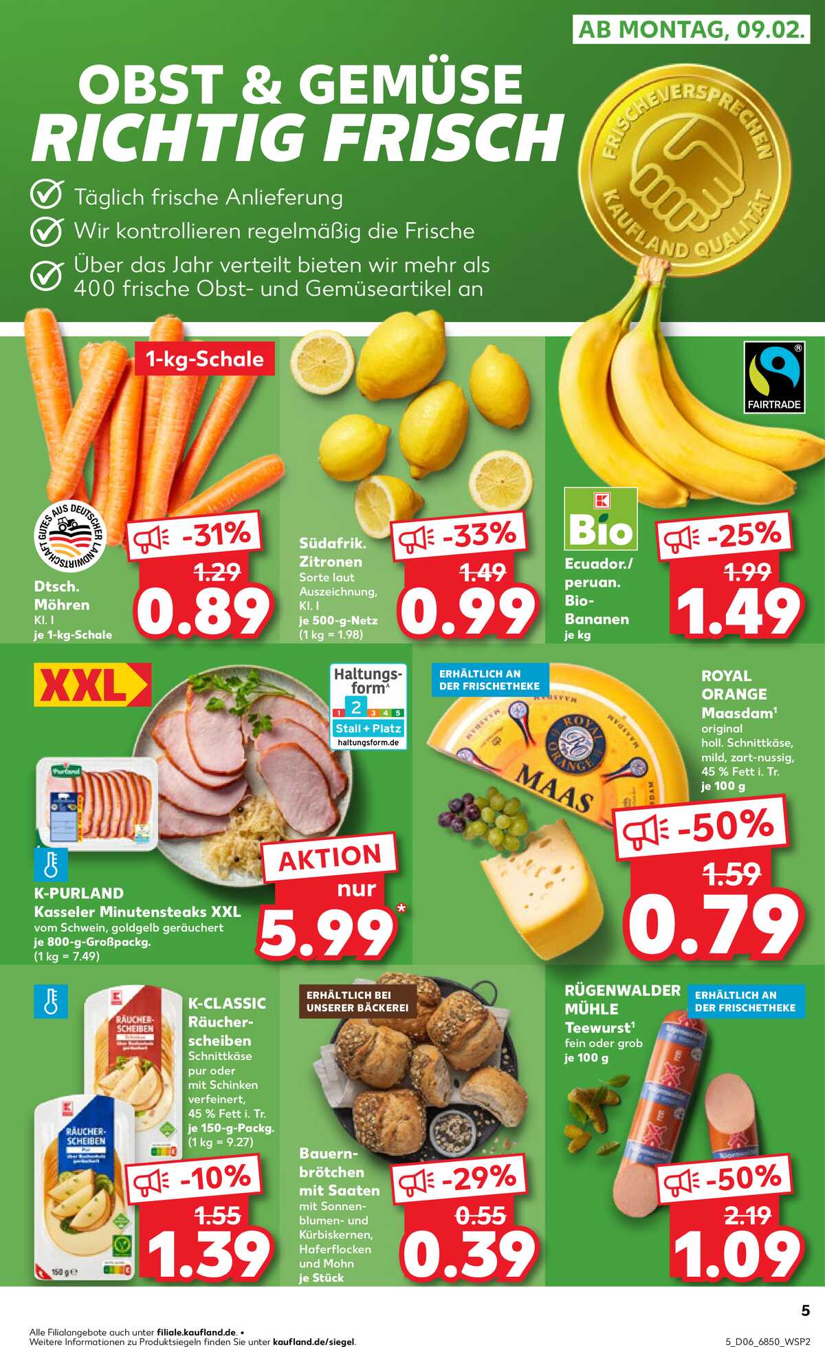 Leták Kaufland Německo 8.2.-11.2.2026 strana 5