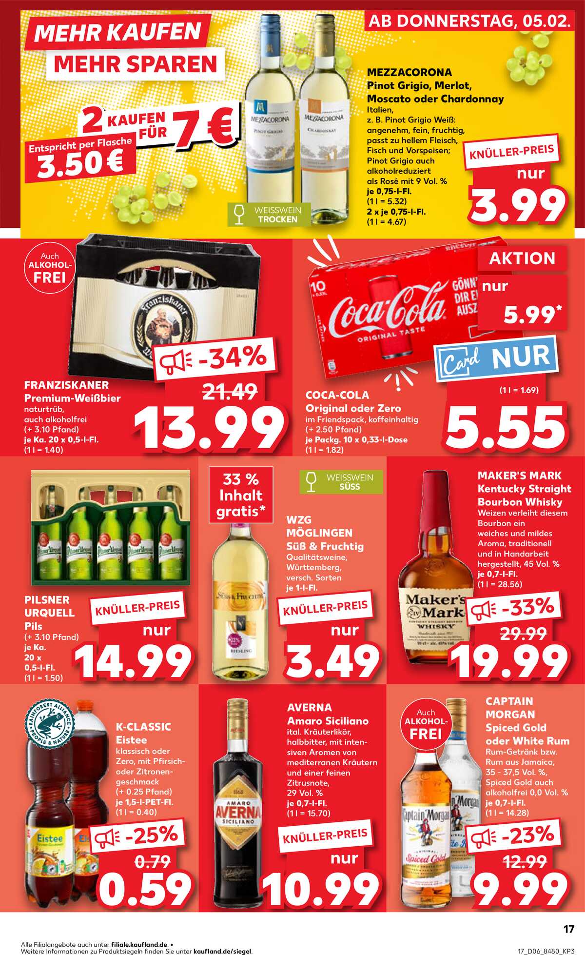 Leták Kaufland Německo 8.2.-11.2.2026 strana 17