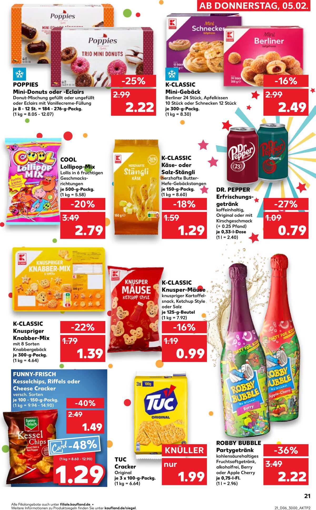 Leták Kaufland Německo 8.2.-11.2.2026 strana 21