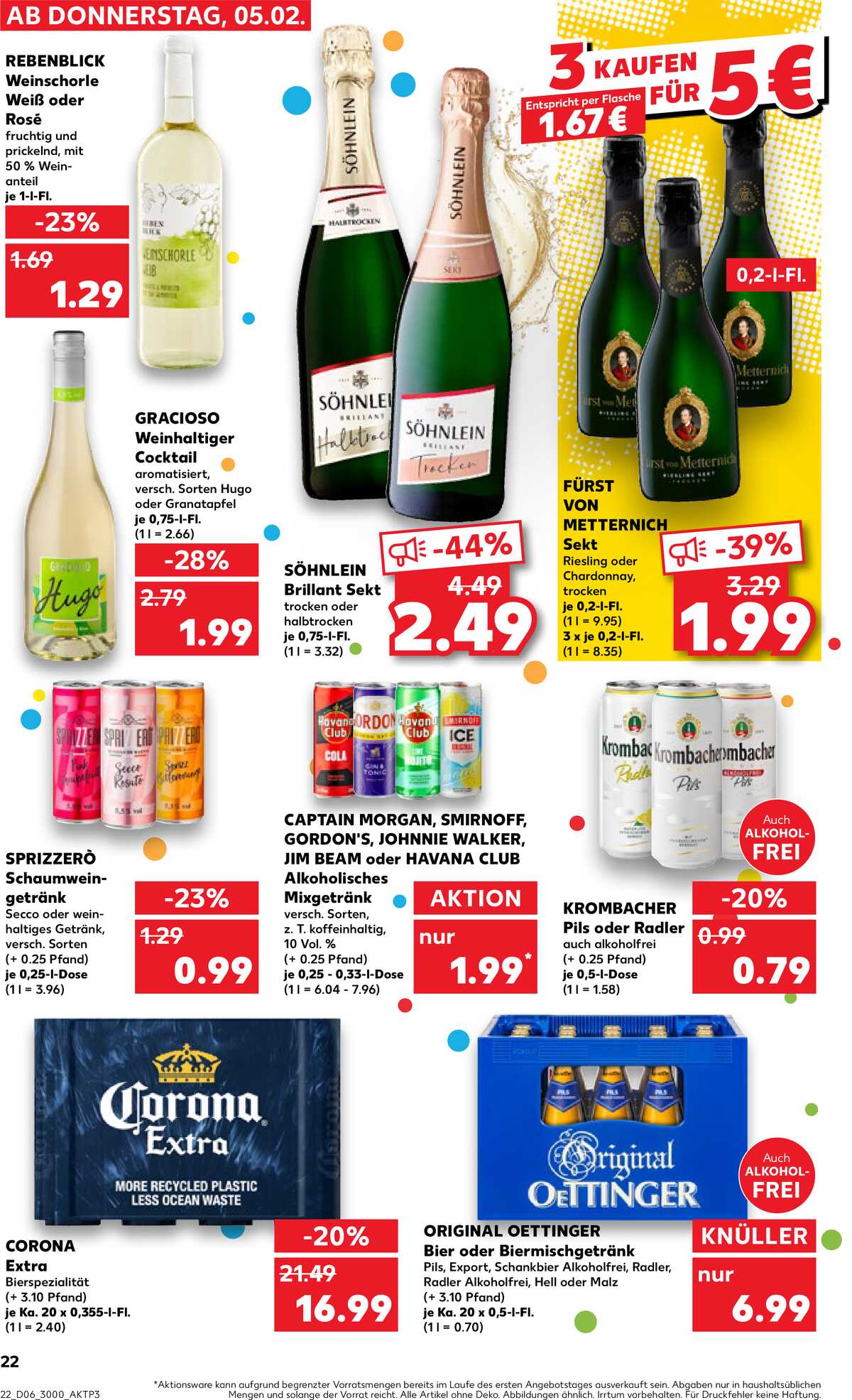 Leták Kaufland Německo 8.2.-11.2.2026 strana 22