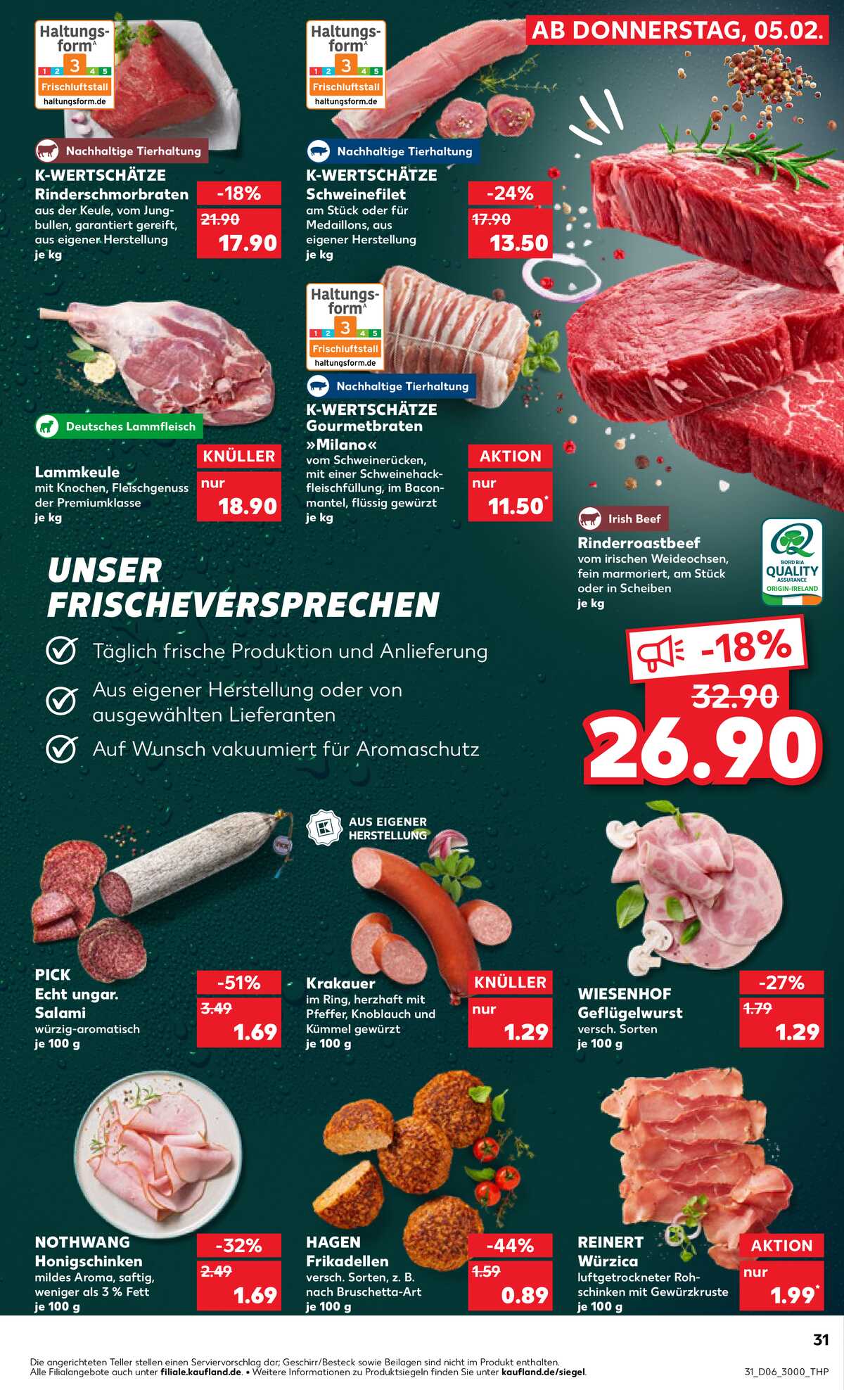 Leták Kaufland Německo 8.2.-11.2.2026 strana 31