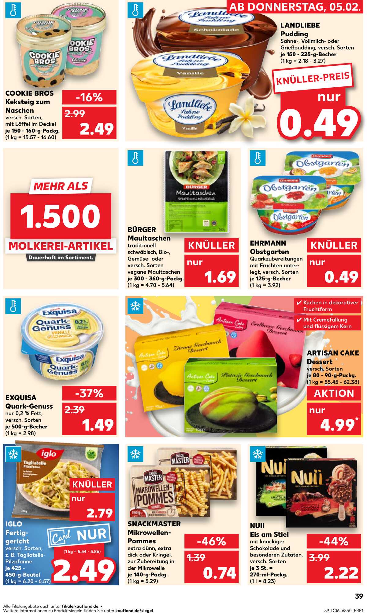 Leták Kaufland Německo 8.2.-11.2.2026 strana 39