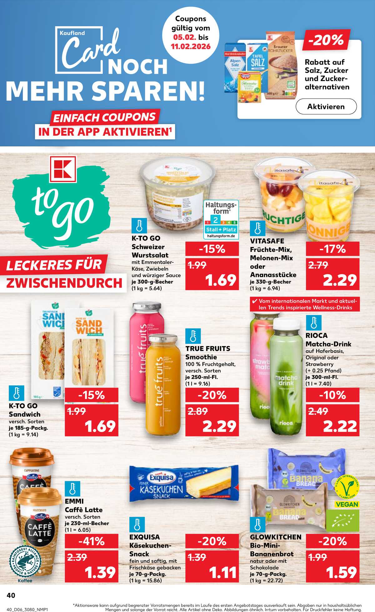Leták Kaufland Německo 8.2.-11.2.2026 strana 40