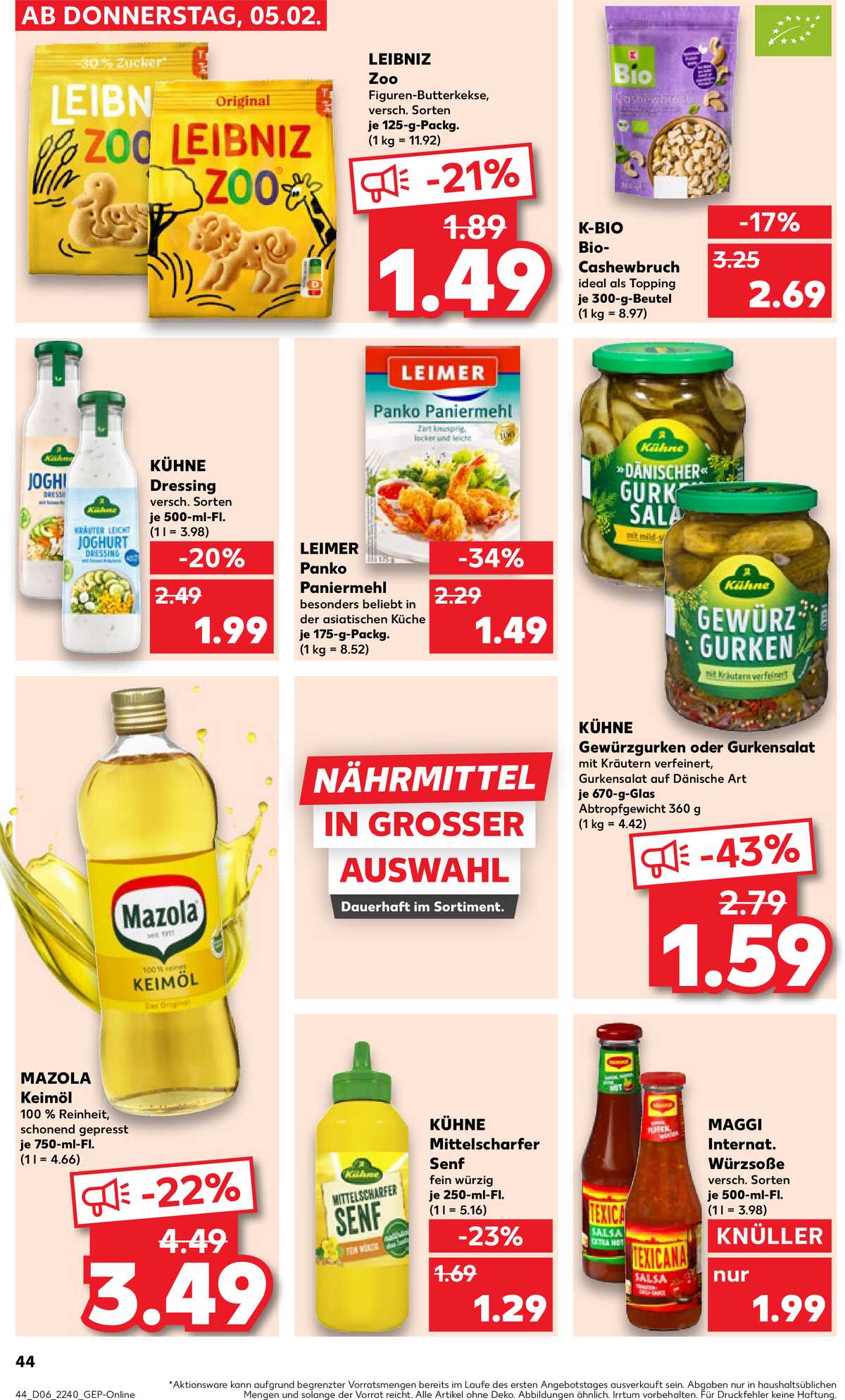 Leták Kaufland Německo 8.2.-11.2.2026 strana 42