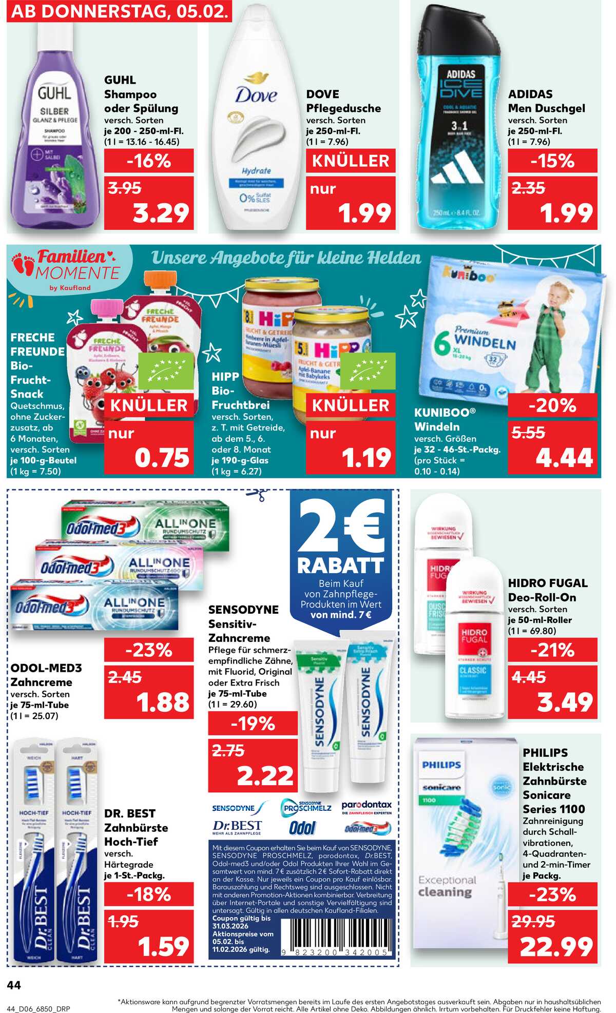 Leták Kaufland Německo 8.2.-11.2.2026 strana 44