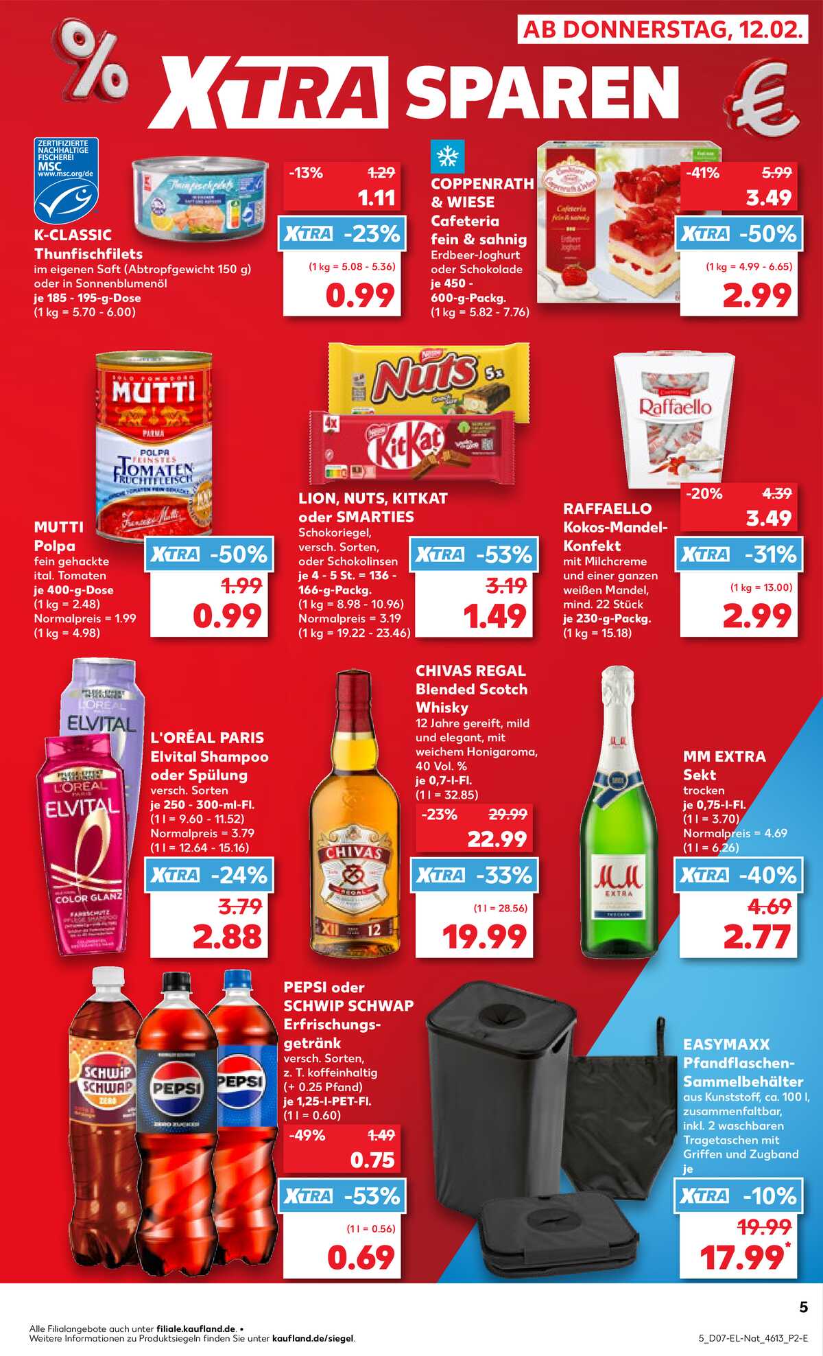 Leták Kaufland Německo 12.2.-18.2.2026 strana 5