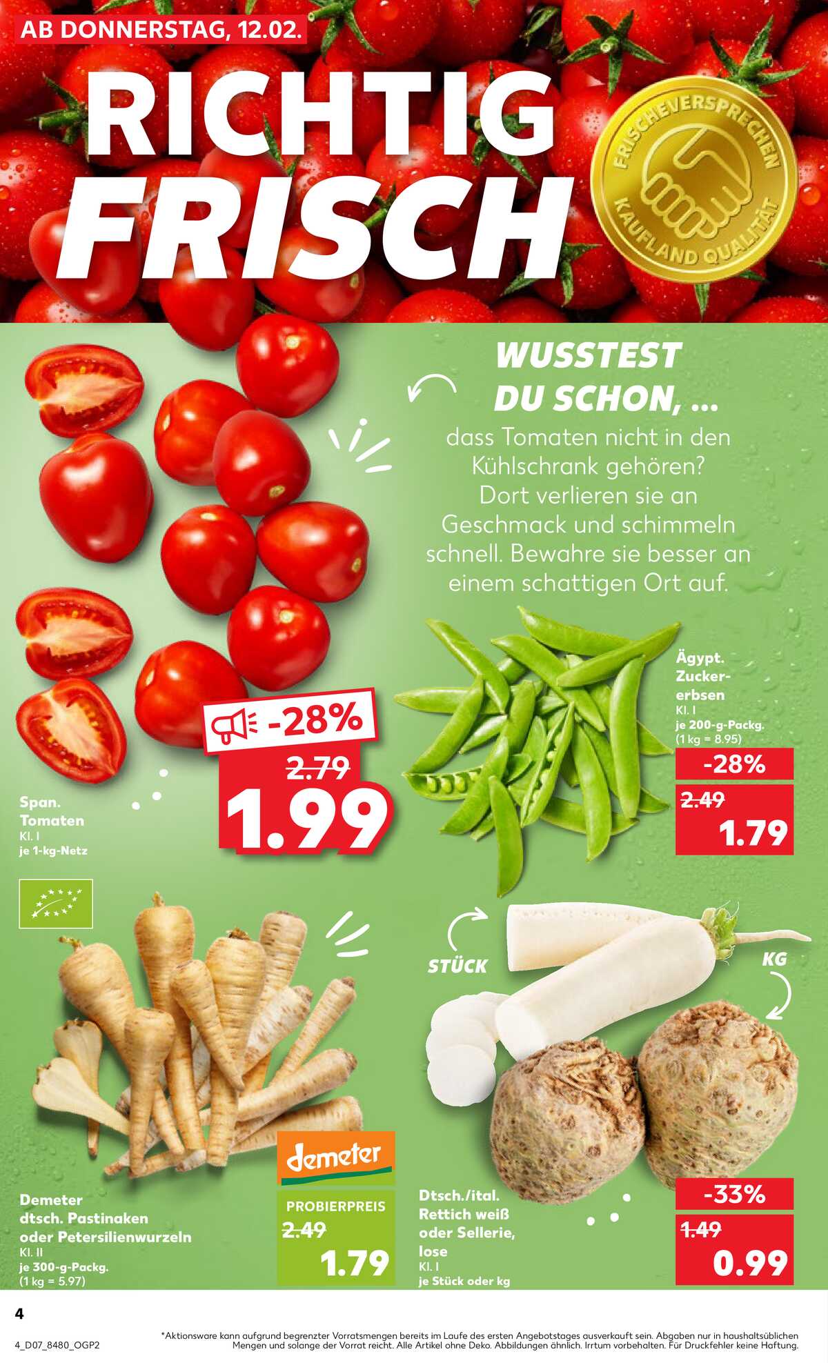 Leták Kaufland Německo 12.2.-18.2.2026 strana 4