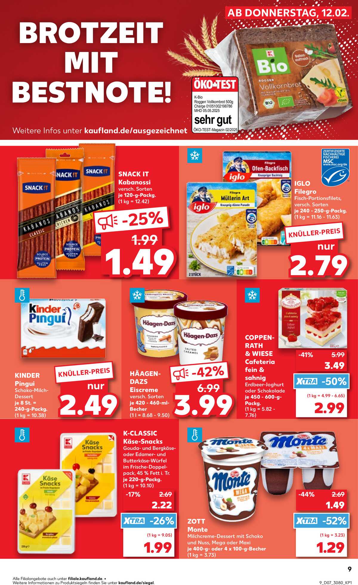 Leták Kaufland Německo 12.2.-18.2.2026 strana 9