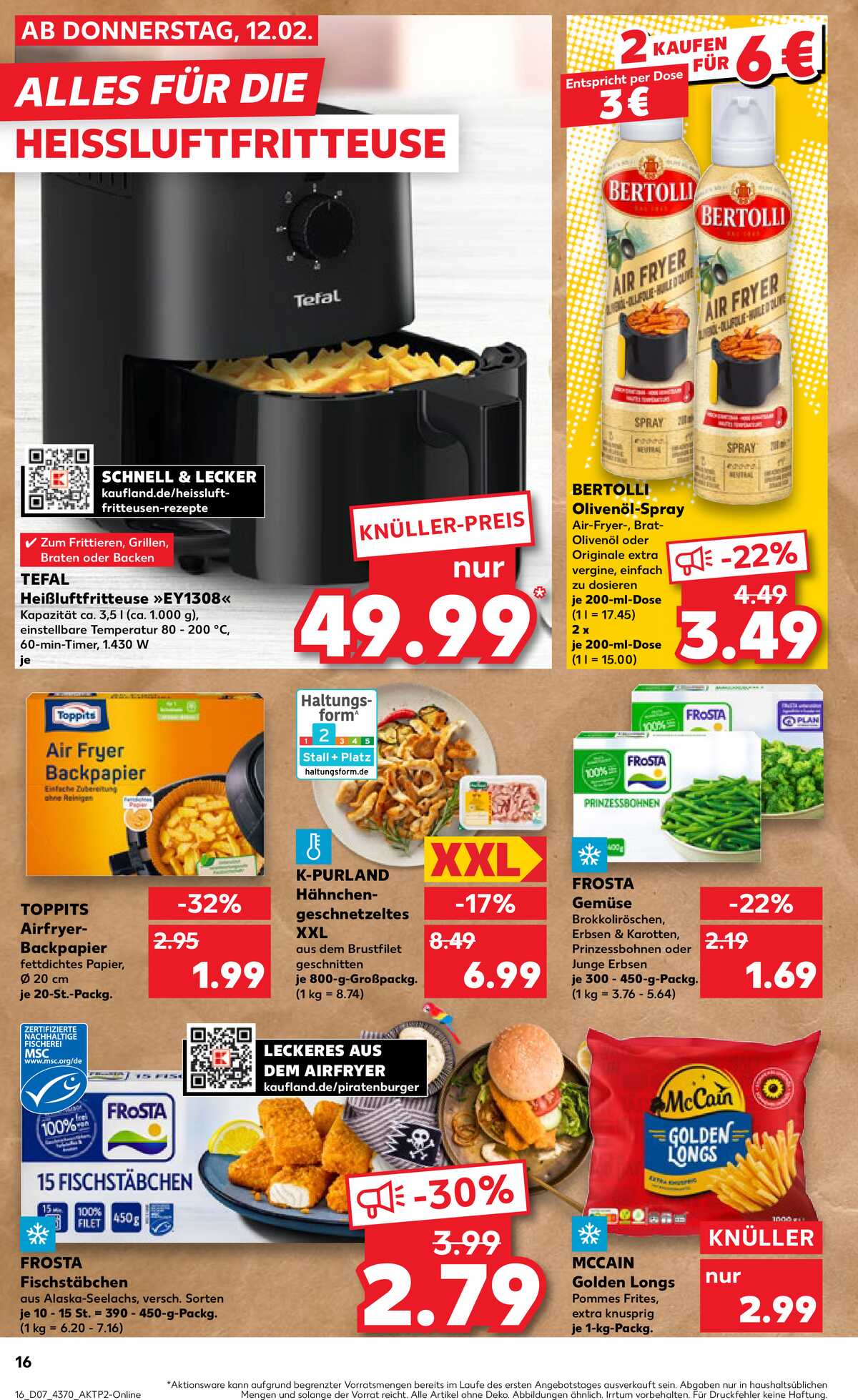 Leták Kaufland Německo 12.2.-18.2.2026 strana 16