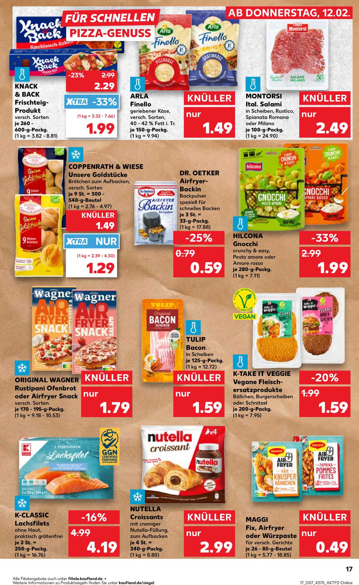 Leták Kaufland Německo 12.2.-18.2.2026 strana 17