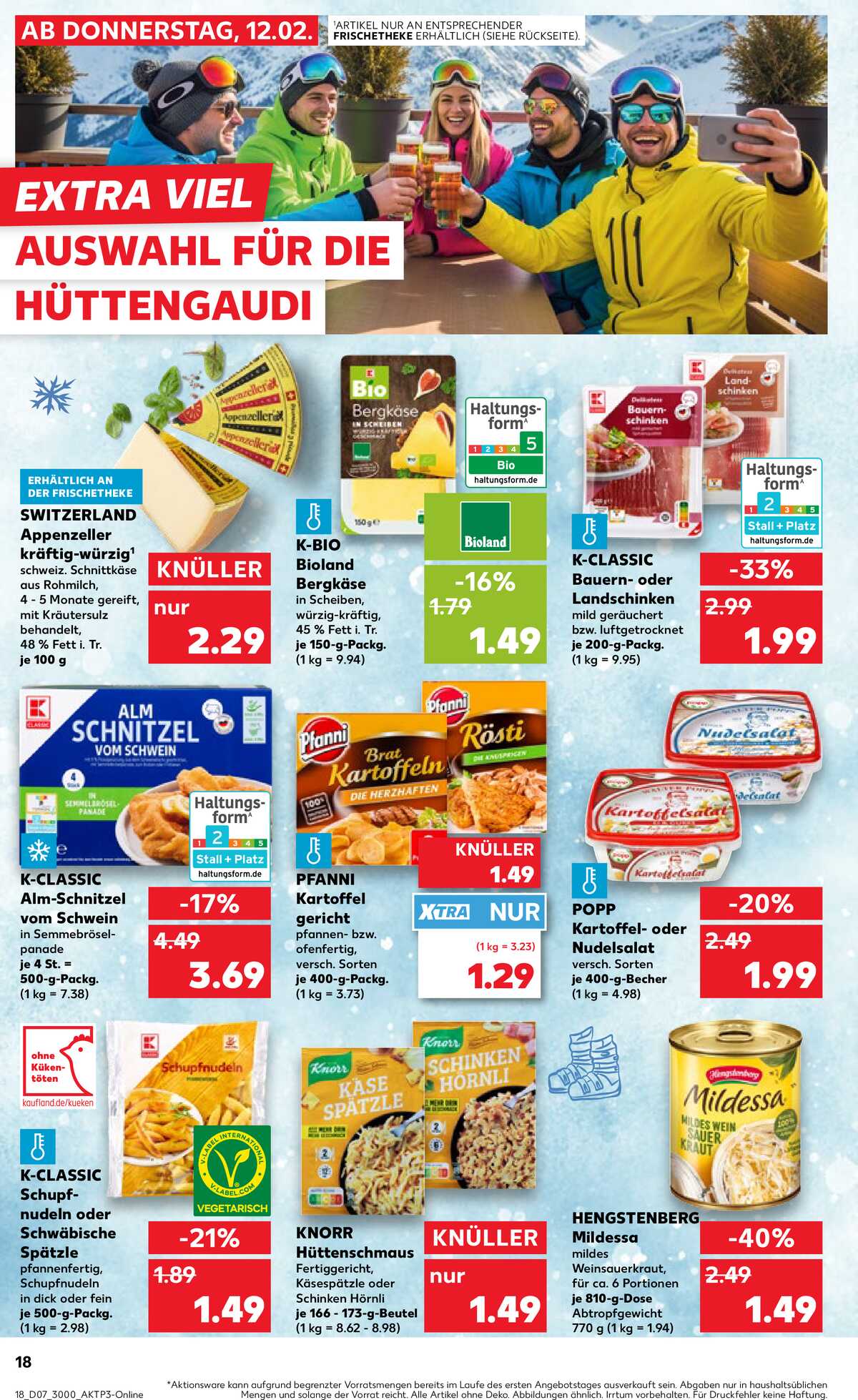 Leták Kaufland Německo 12.2.-18.2.2026 strana 18