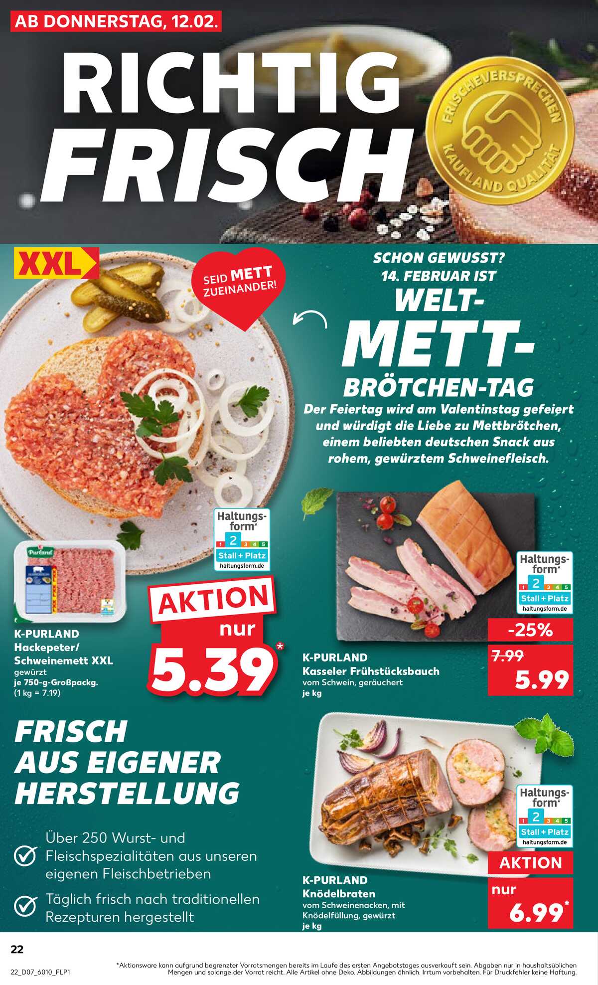 Leták Kaufland Německo 12.2.-18.2.2026 strana 22