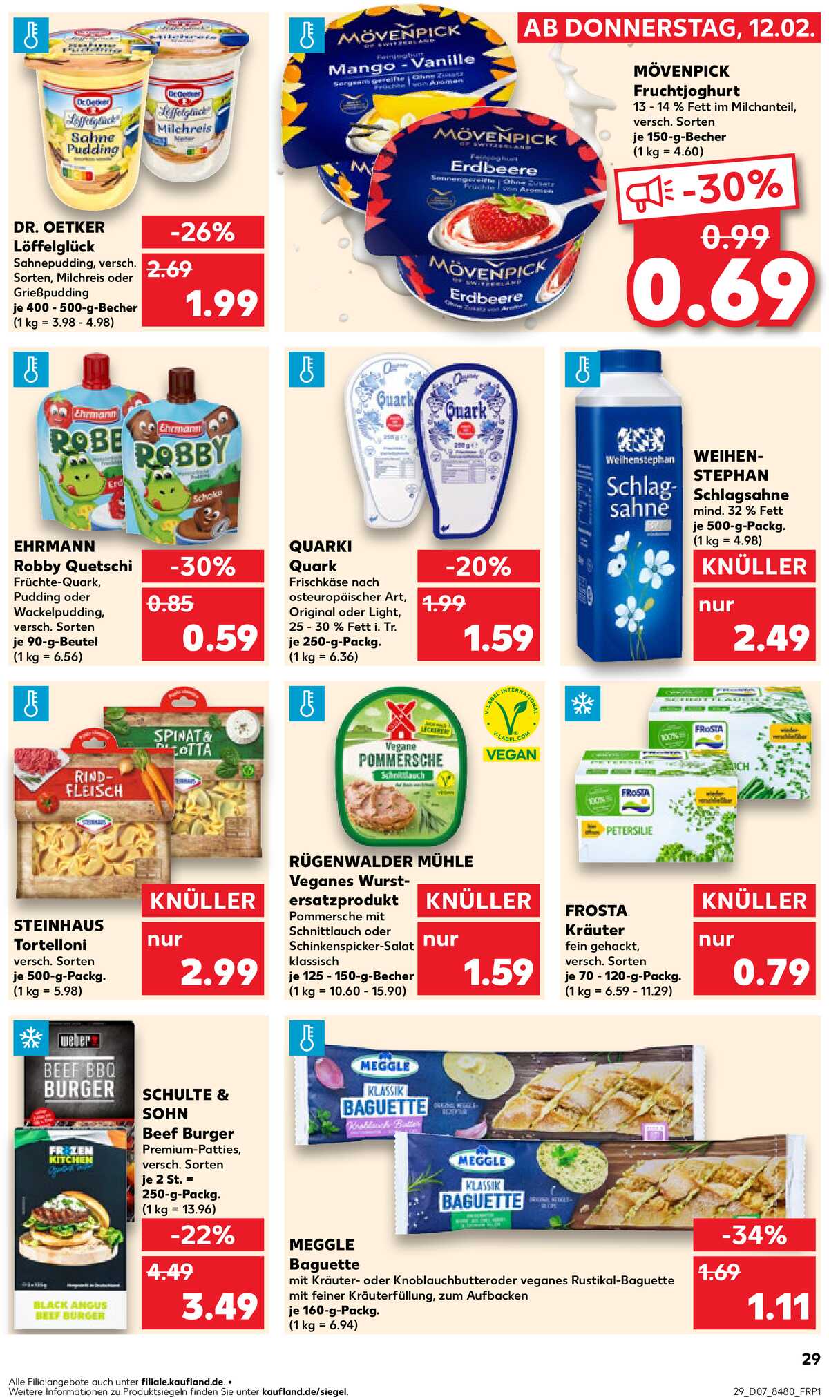 Leták Kaufland Německo 12.2.-18.2.2026 strana 29