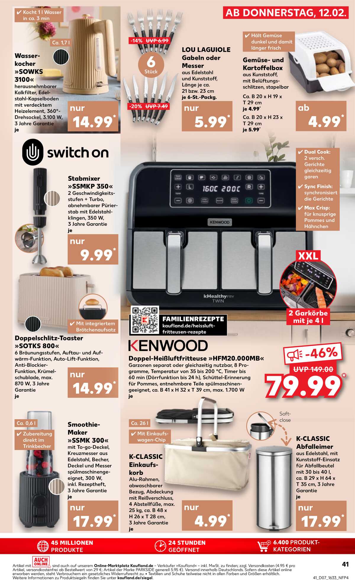 Leták Kaufland Německo 12.2.-18.2.2026 strana 41