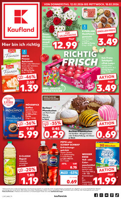 Leták Kaufland Německo 12.2.-18.2.2026
