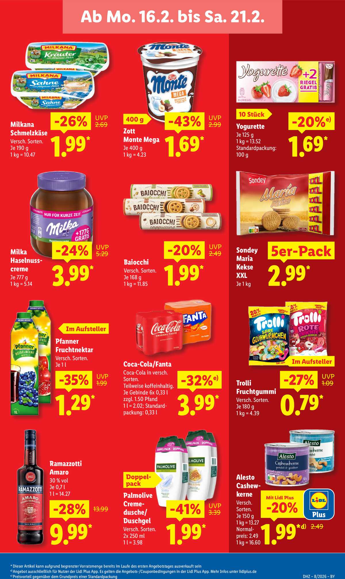 Leták Lidl Německo 16.2.-21.2.2026 strana 17