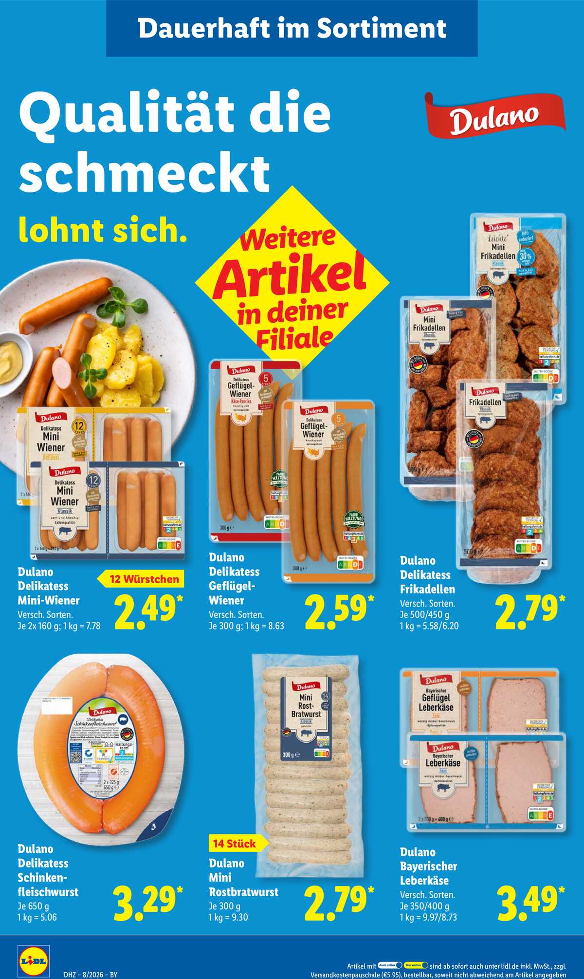 Leták Lidl Německo 16.2.-21.2.2026 strana 18