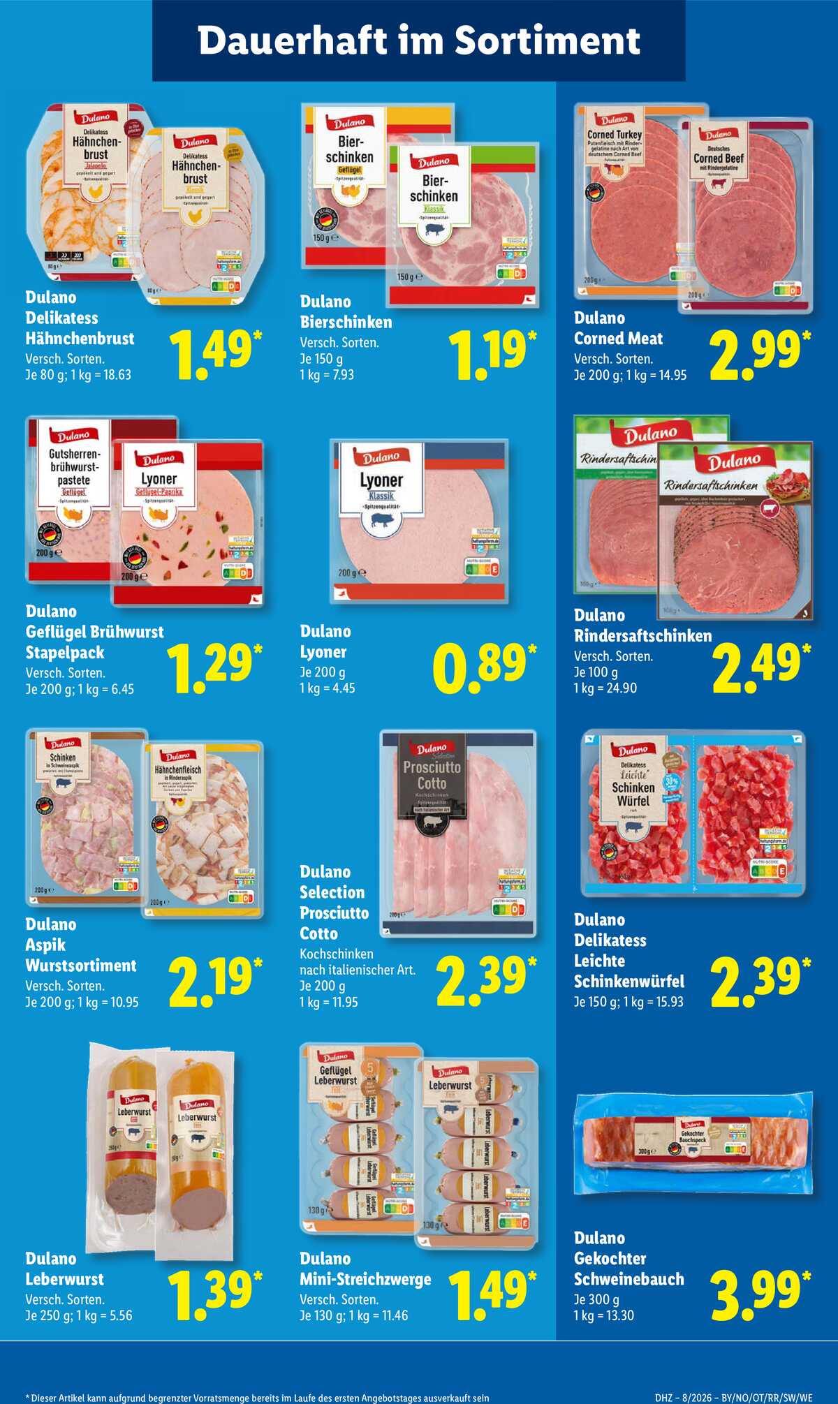 Leták Lidl Německo 16.2.-21.2.2026 strana 19