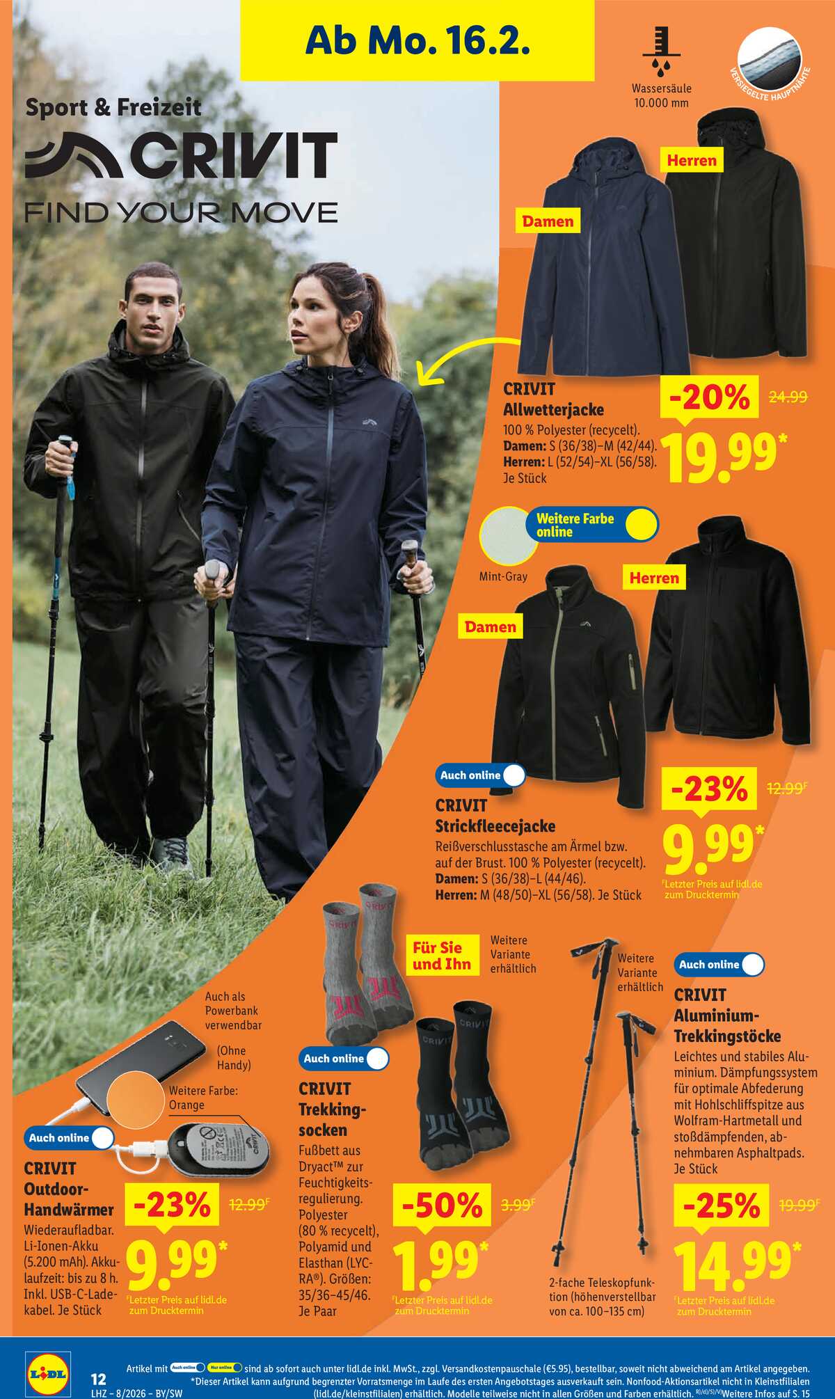 Leták Lidl Německo 16.2.-21.2.2026 strana 26