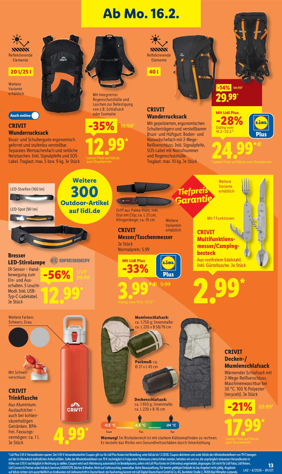 Leták Lidl Německo 16.2.-21.2.2026 strana 27