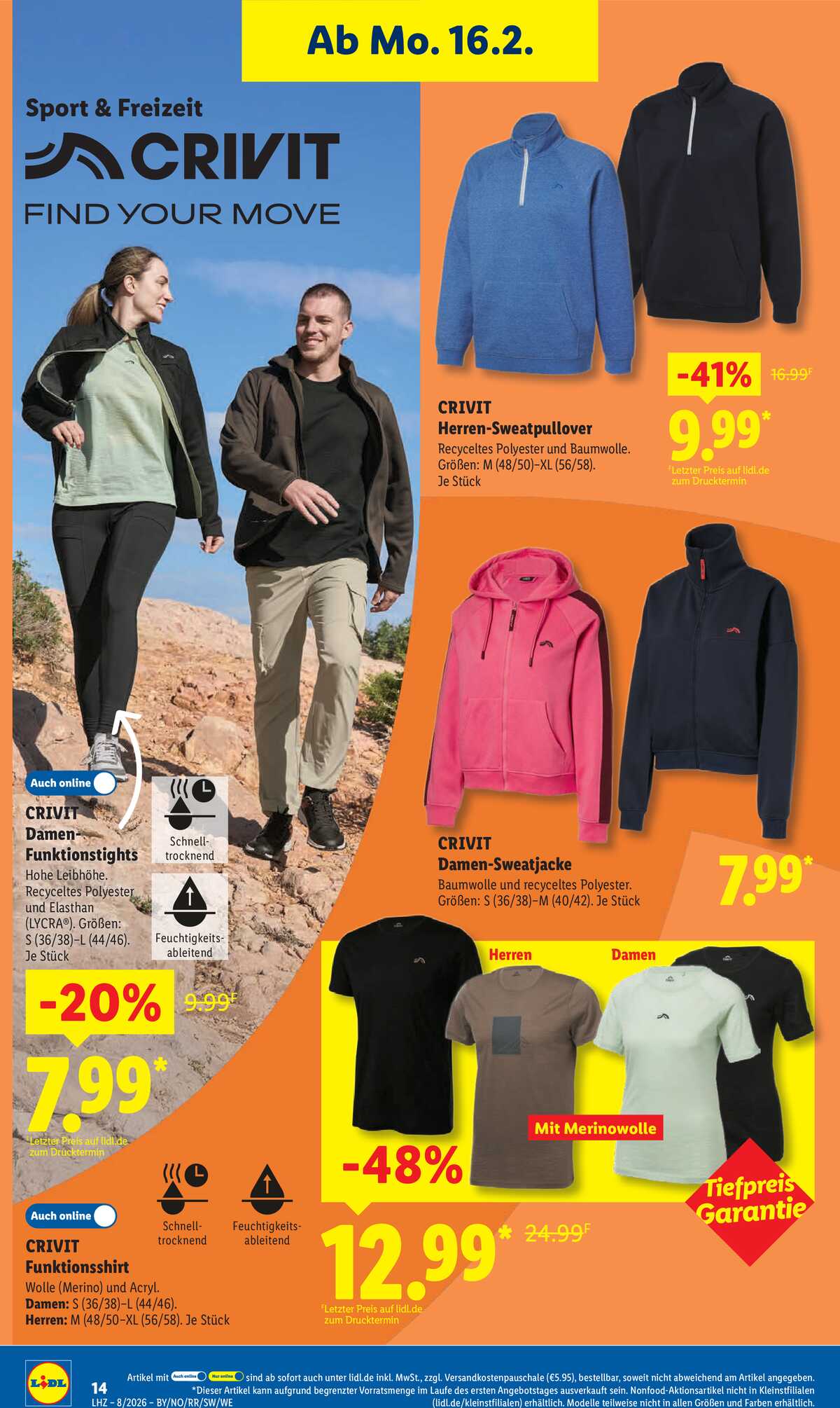 Leták Lidl Německo 16.2.-21.2.2026 strana 28