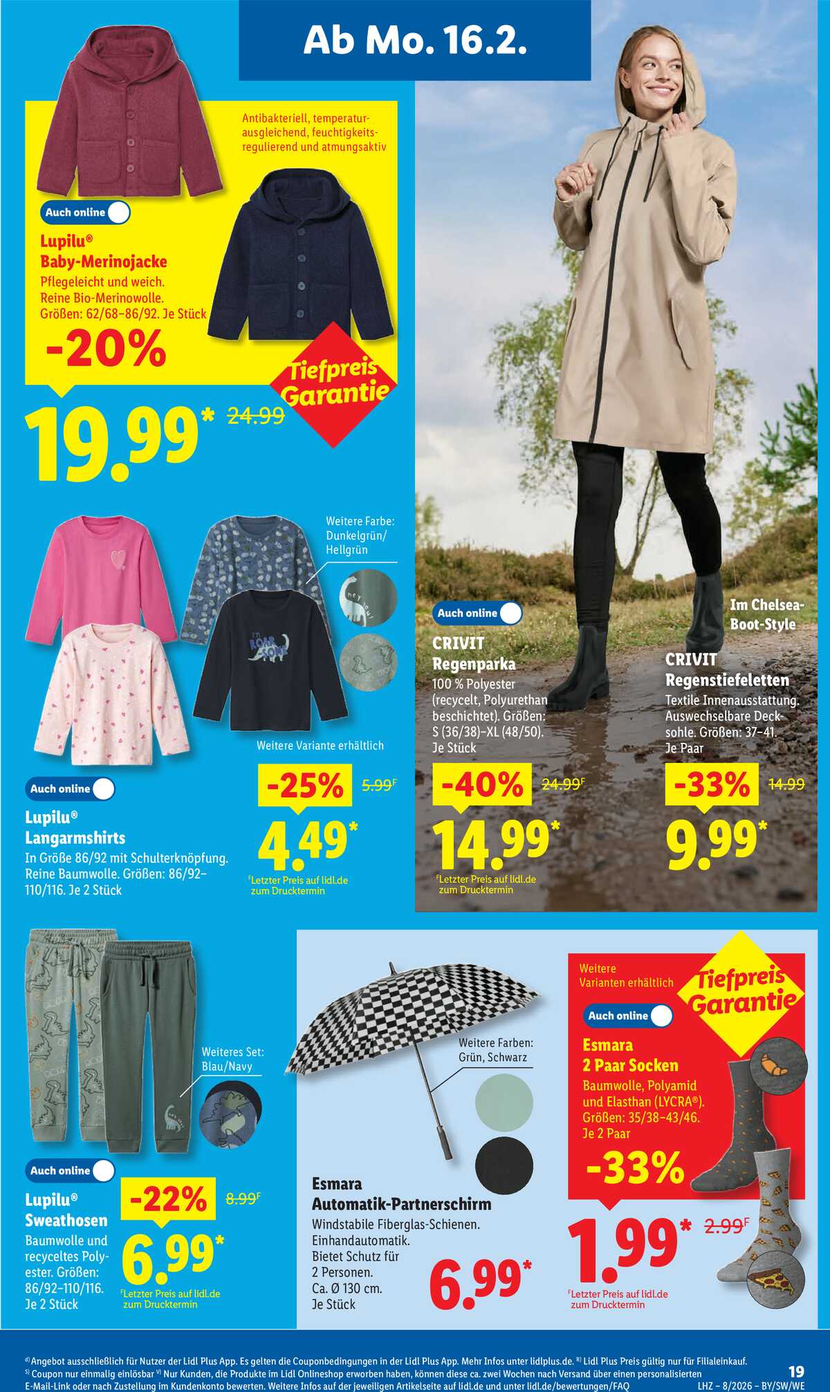 Leták Lidl Německo 16.2.-21.2.2026 strana 31