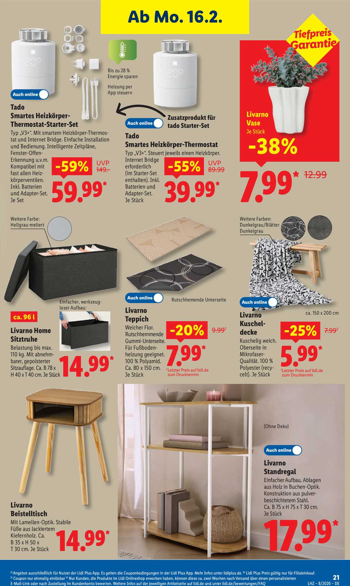 Leták Lidl Německo 16.2.-21.2.2026 strana 37