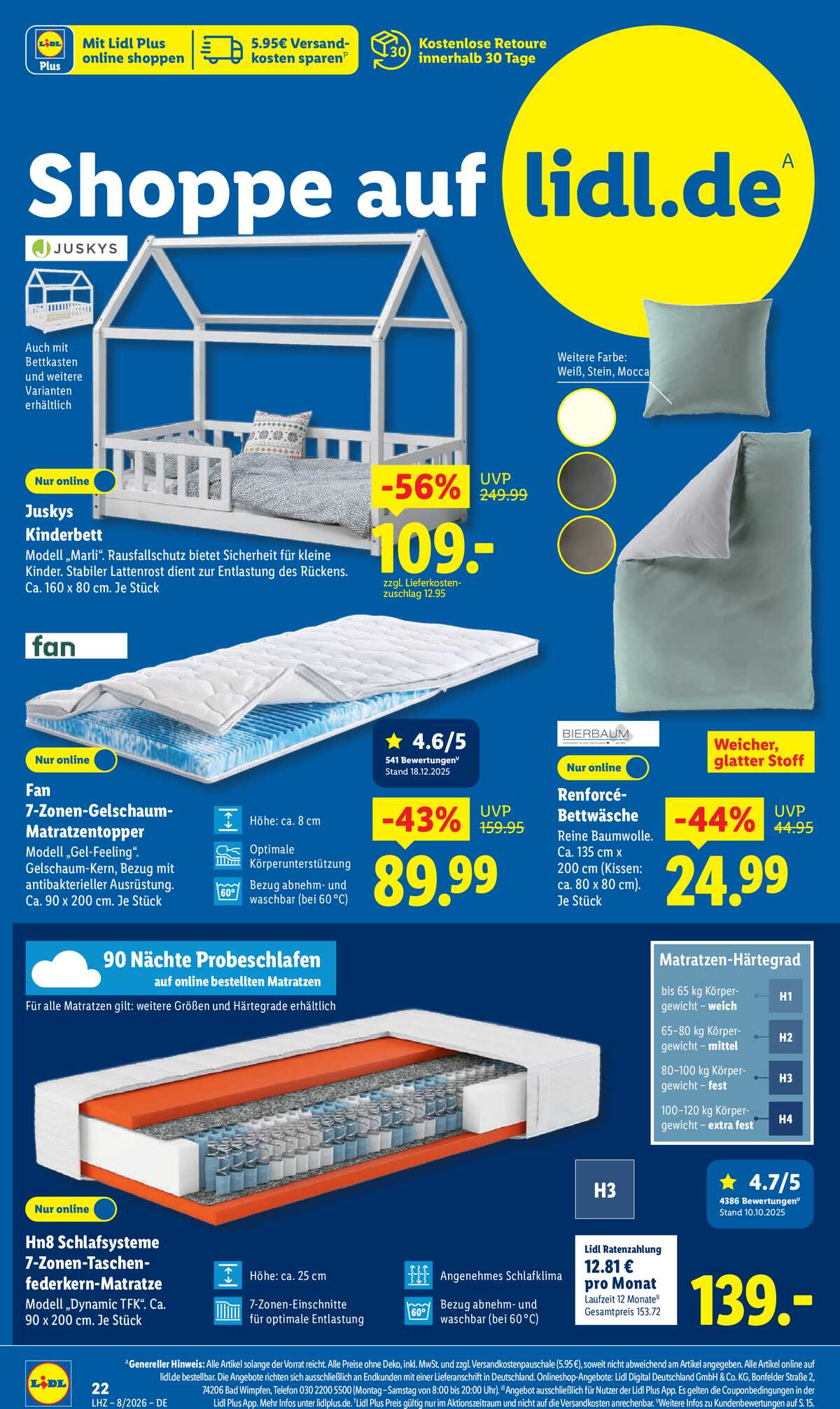 Leták Lidl Německo 16.2.-21.2.2026 strana 38