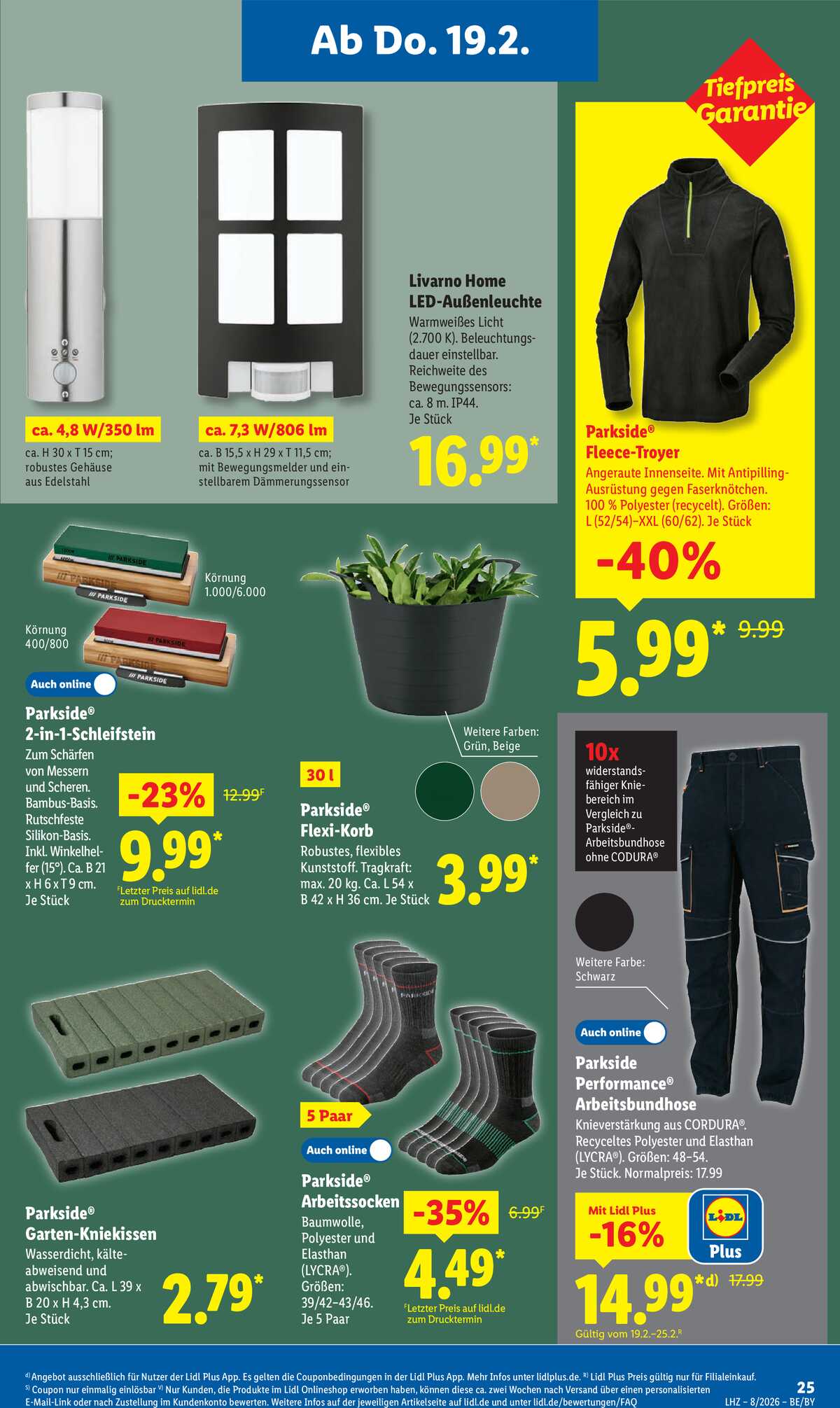 Leták Lidl Německo 16.2.-21.2.2026 strana 43