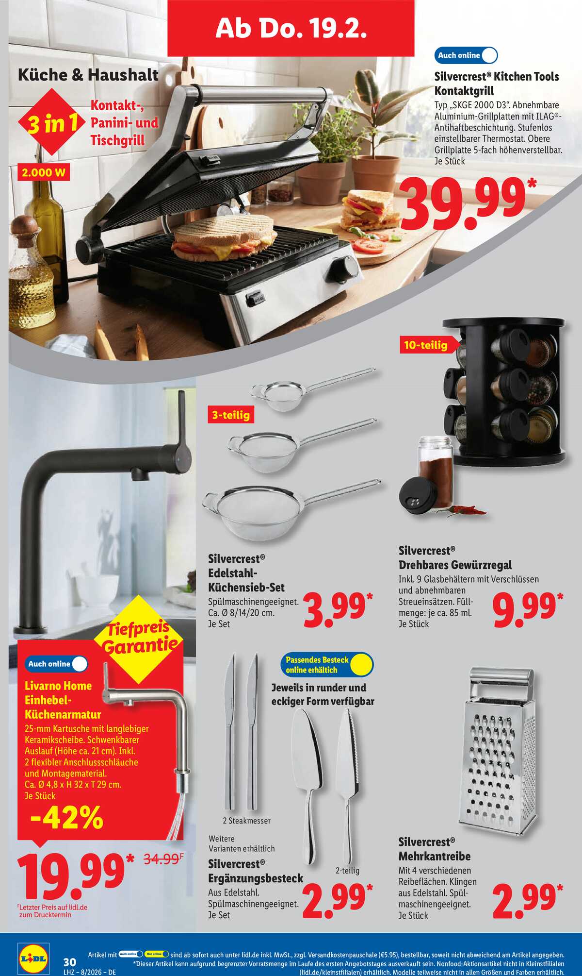 Leták Lidl Německo 16.2.-21.2.2026 strana 48