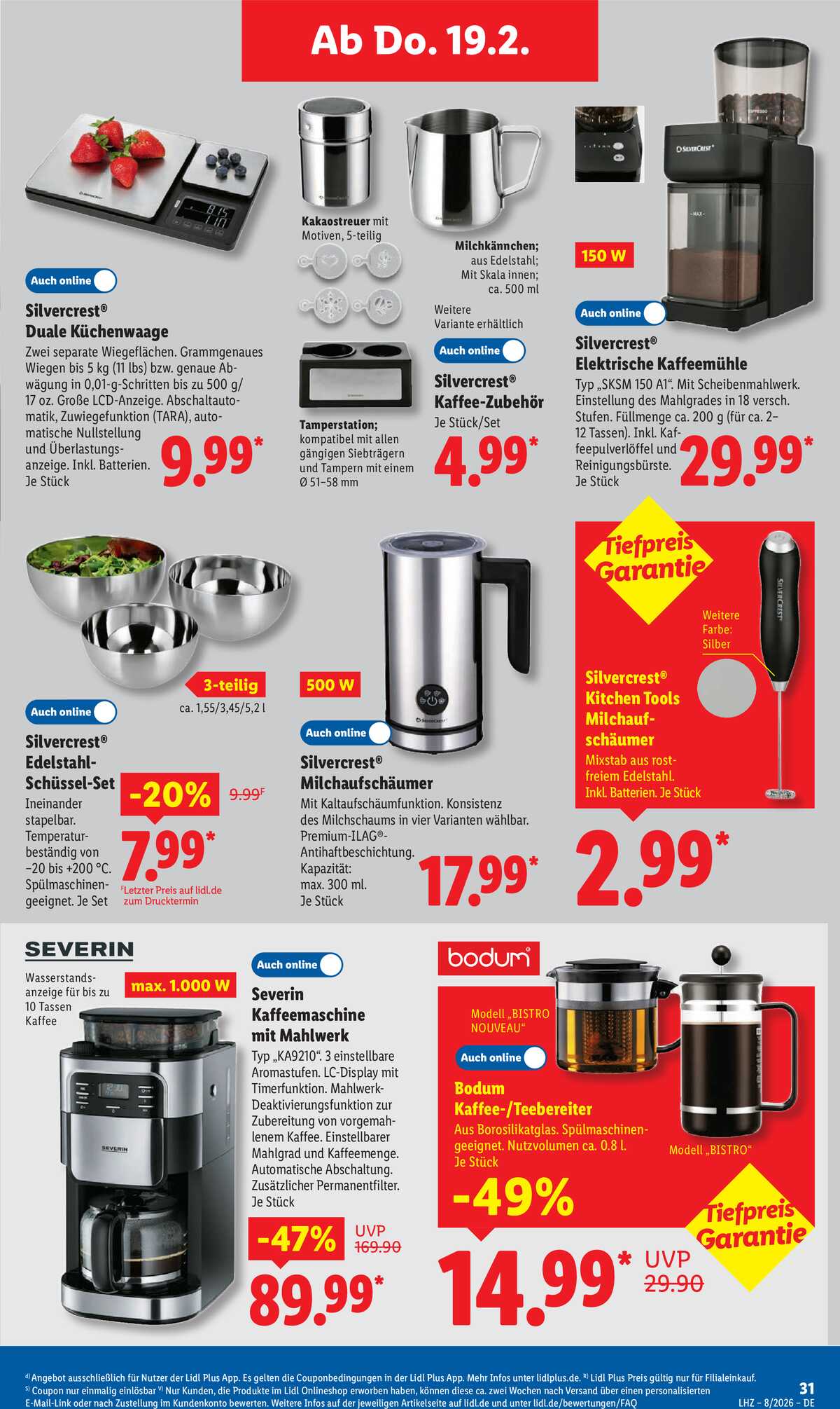 Leták Lidl Německo 16.2.-21.2.2026 strana 49