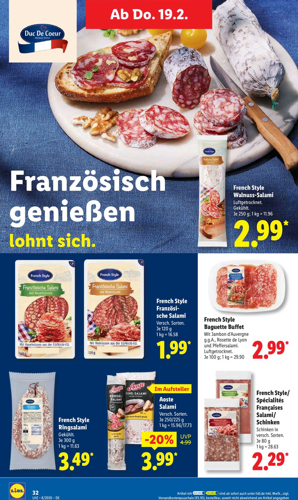 Leták Lidl Německo 16.2.-21.2.2026 strana 50