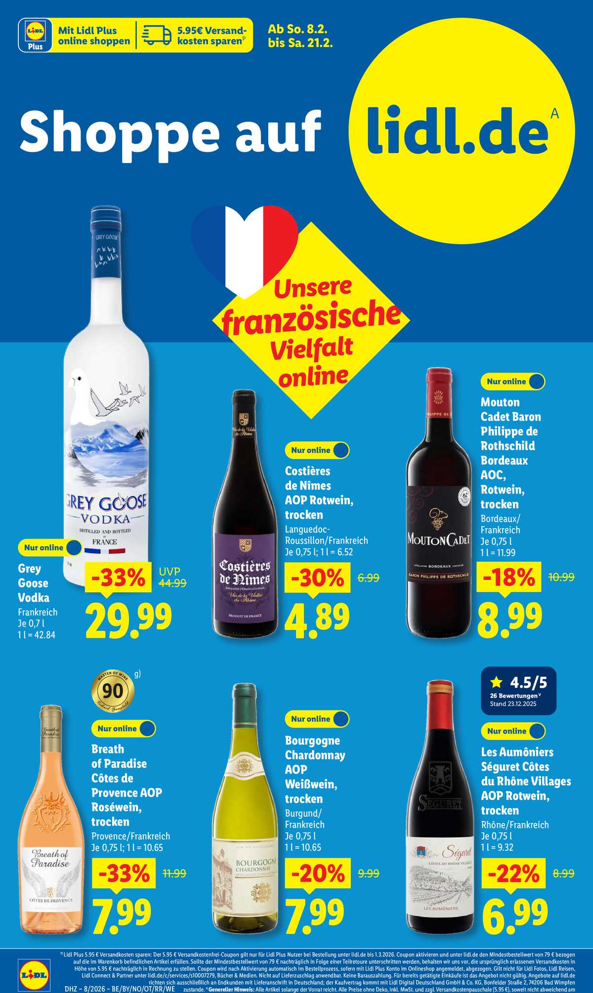 Leták Lidl Německo 16.2.-21.2.2026 strana 56