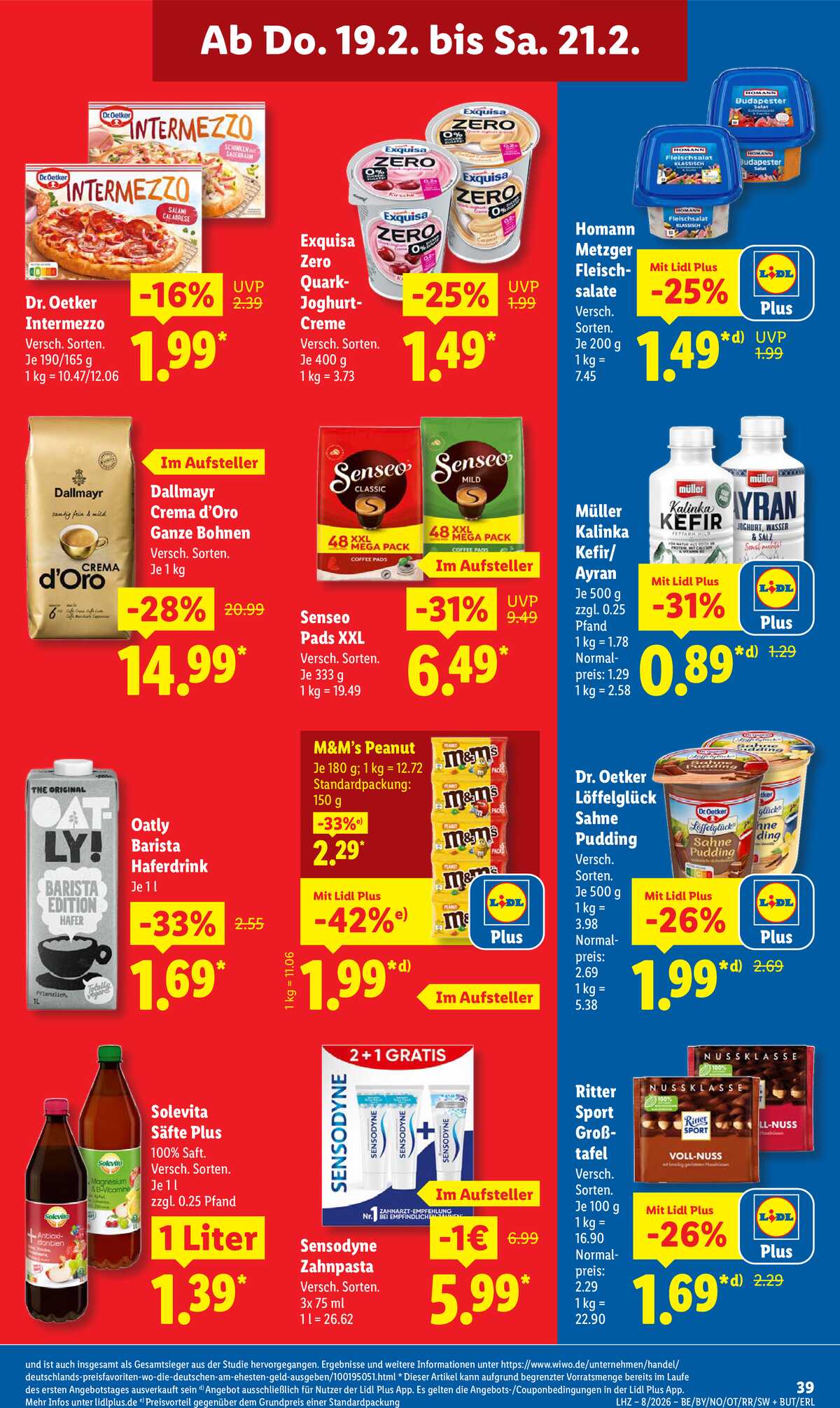 Leták Lidl Německo 16.2.-21.2.2026 strana 61