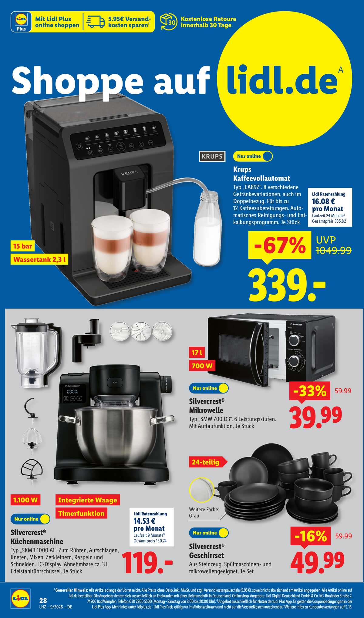 Leták Lidl Německo 23.2.-28.2.2026 strana 2