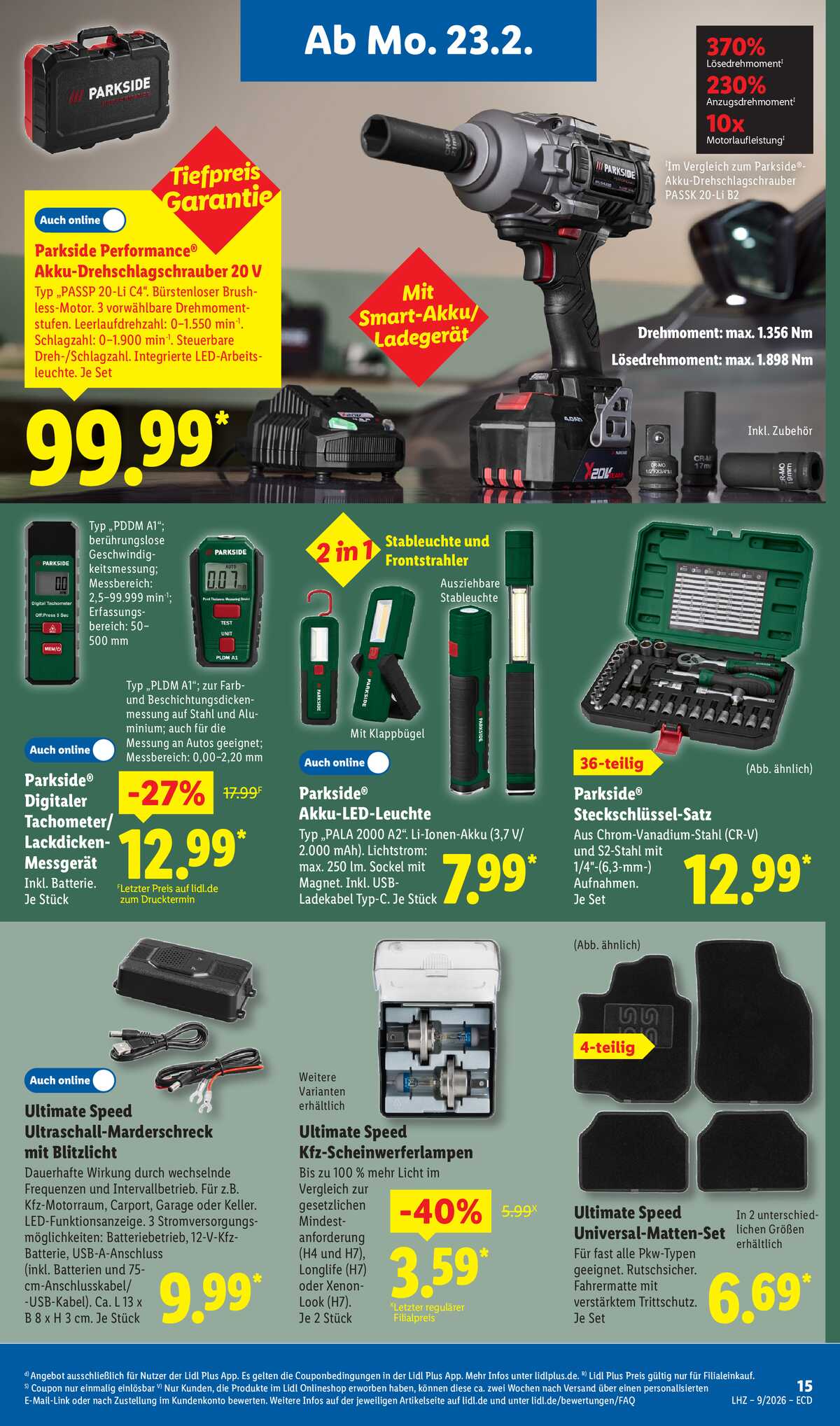 Leták Lidl Německo 23.2.-28.2.2026 strana 13