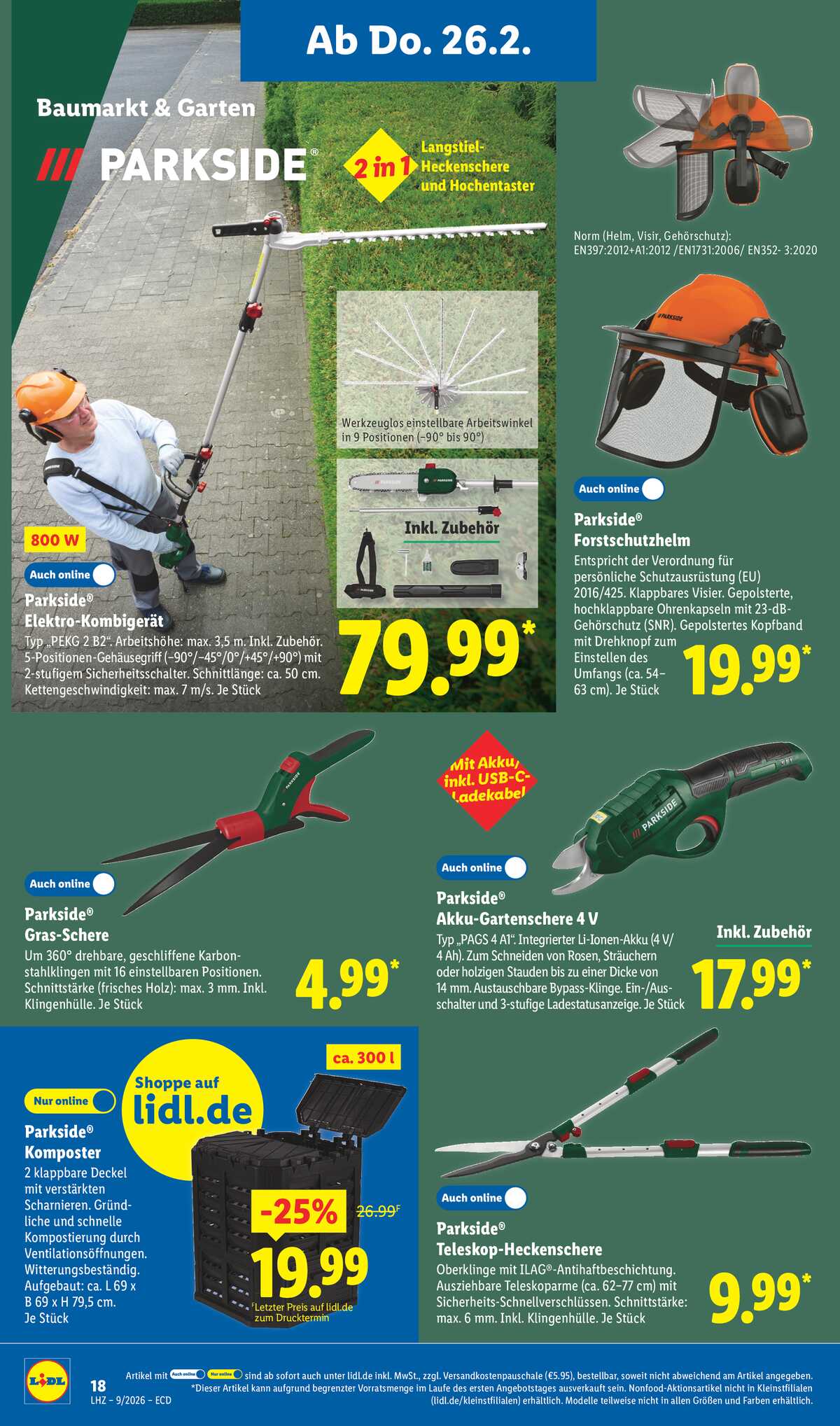 Leták Lidl Německo 23.2.-28.2.2026 strana 16