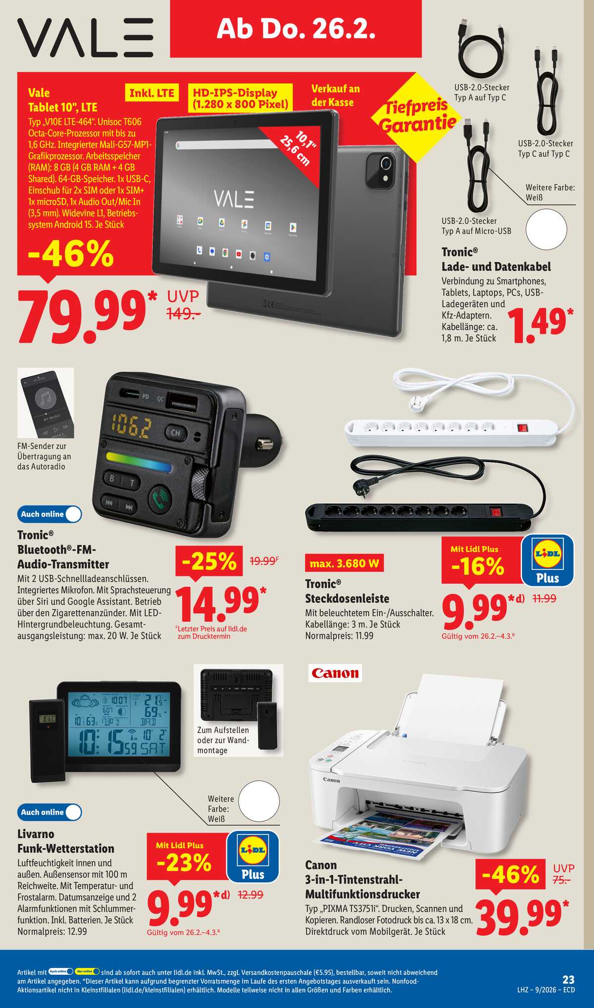 Leták Lidl Německo 23.2.-28.2.2026 strana 21