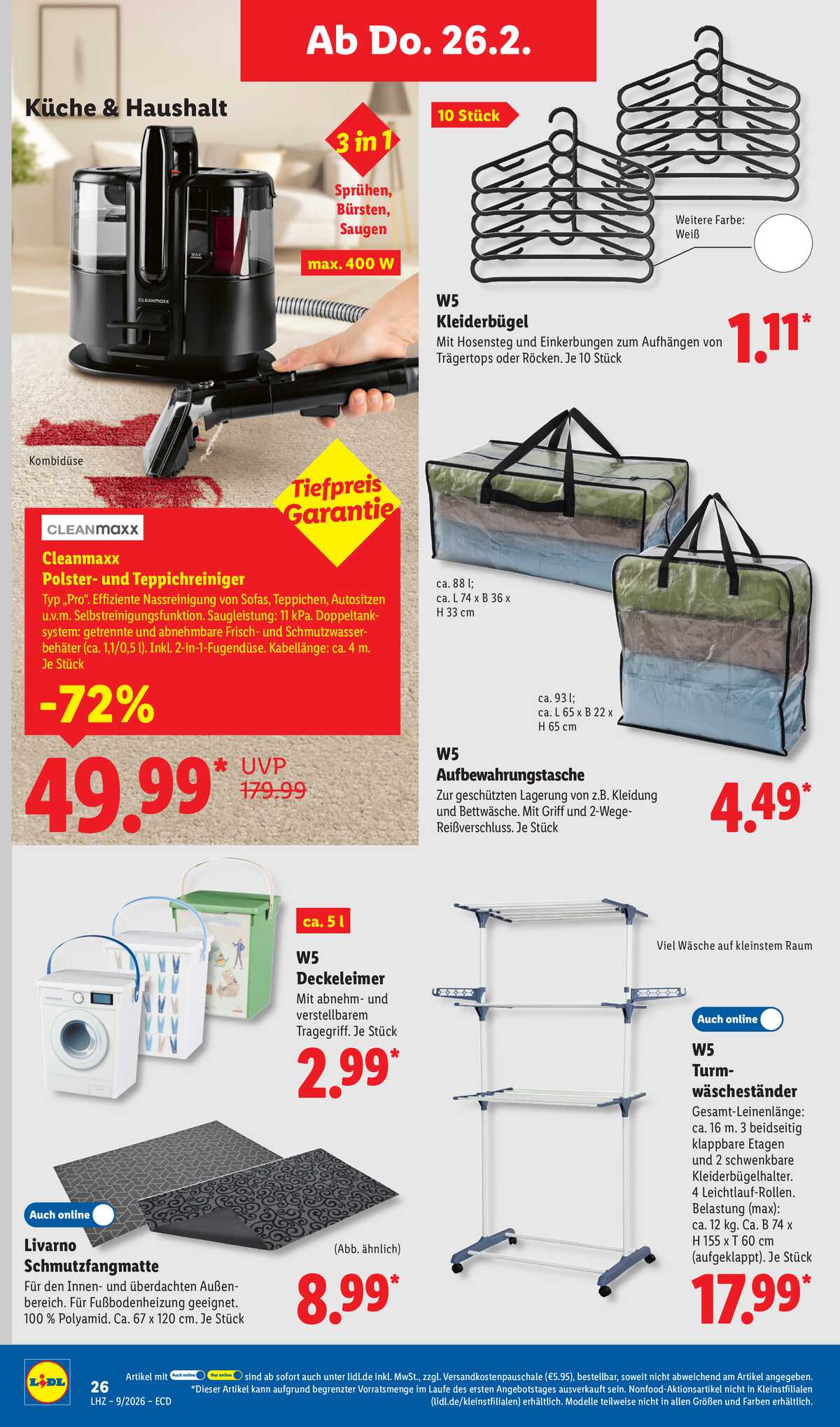 Leták Lidl Německo 23.2.-28.2.2026 strana 26