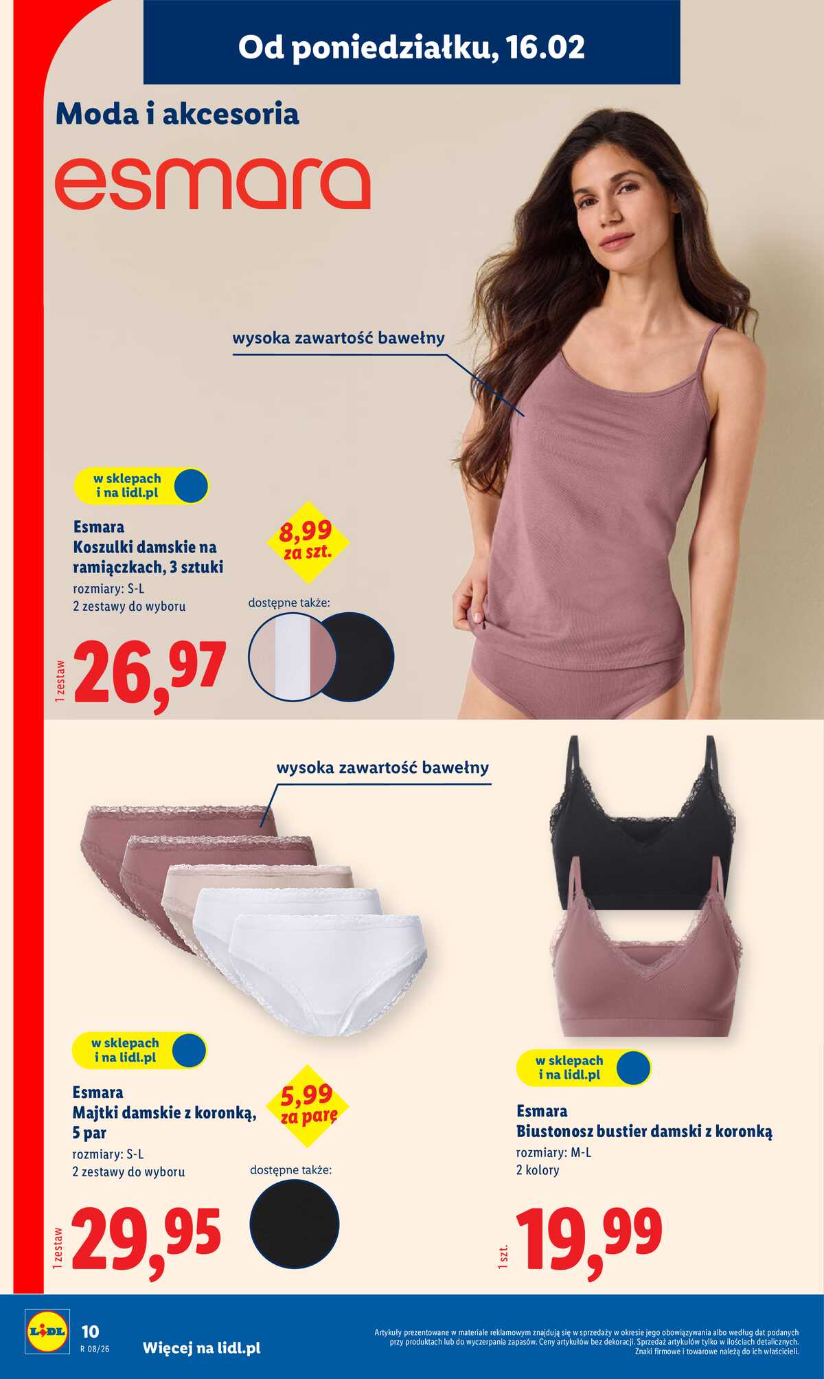 Katalog Lidl Polsko 16.2.-21.2.2026 strana 10
